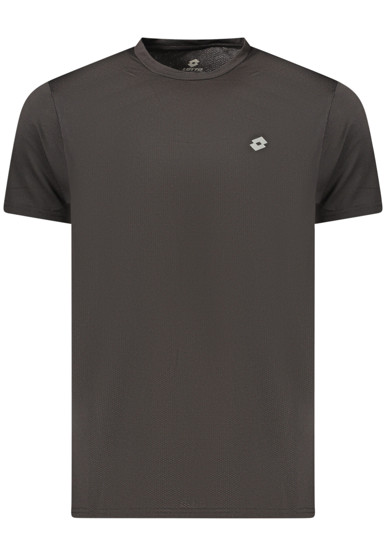 LOTTO MEN'S BLACK SHORT-SLEEVED T-SHIRT