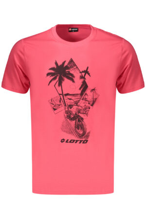 LOTTO MEN'S RED SHORT-SLEEVE T-SHIRT
