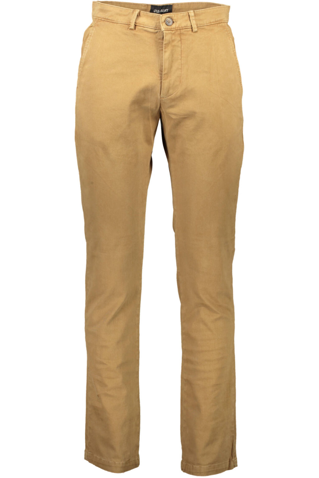 lyle26scottpantaloneuomobeige_1 LYLE & SCOTT vyriškos kelnės, smėlio spalvos