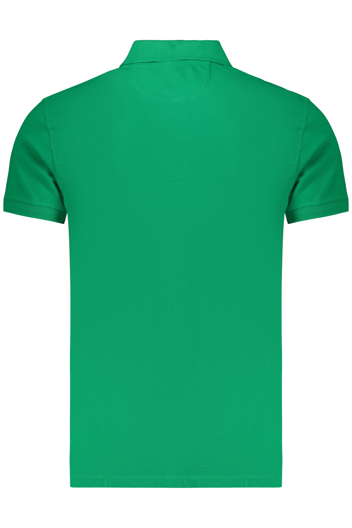 Navy Green Men's Short-Sleeved Polo Shirt Navy Green Men's Short-Sleeved Polo Shirt - Image 2