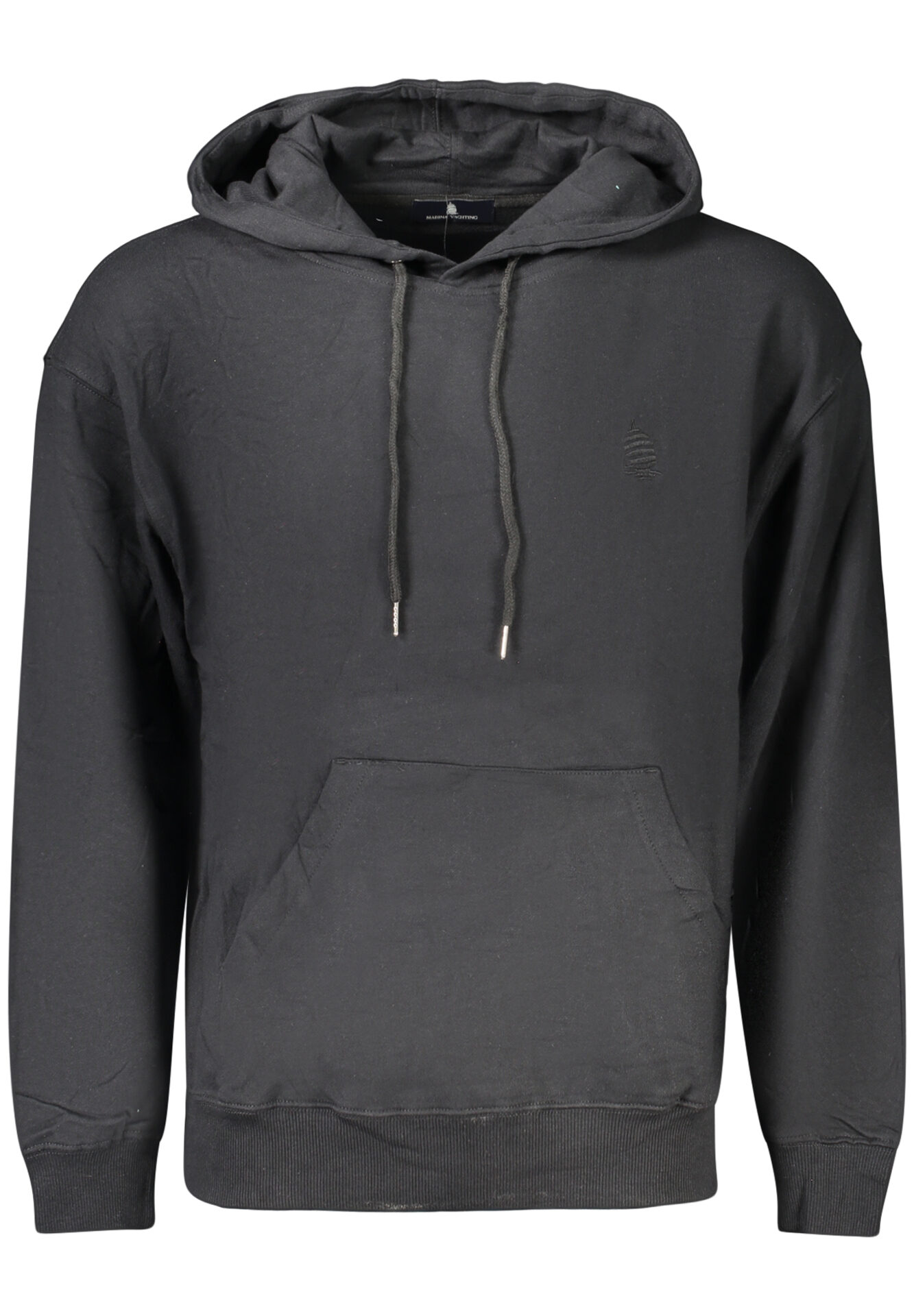 MARINA YACHTING MEN'S BLACK ZIP-UP SWEATSHIRT