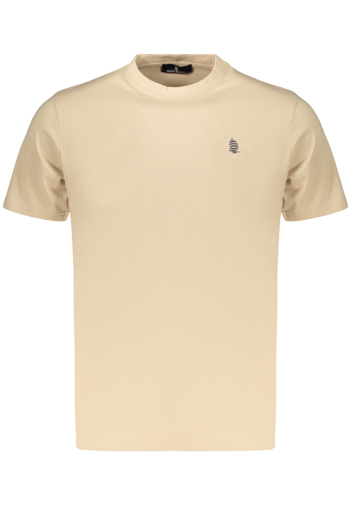 MARINA YACHTING MEN'S SHORT-SLEEVE T-SHIRT, BEIGE