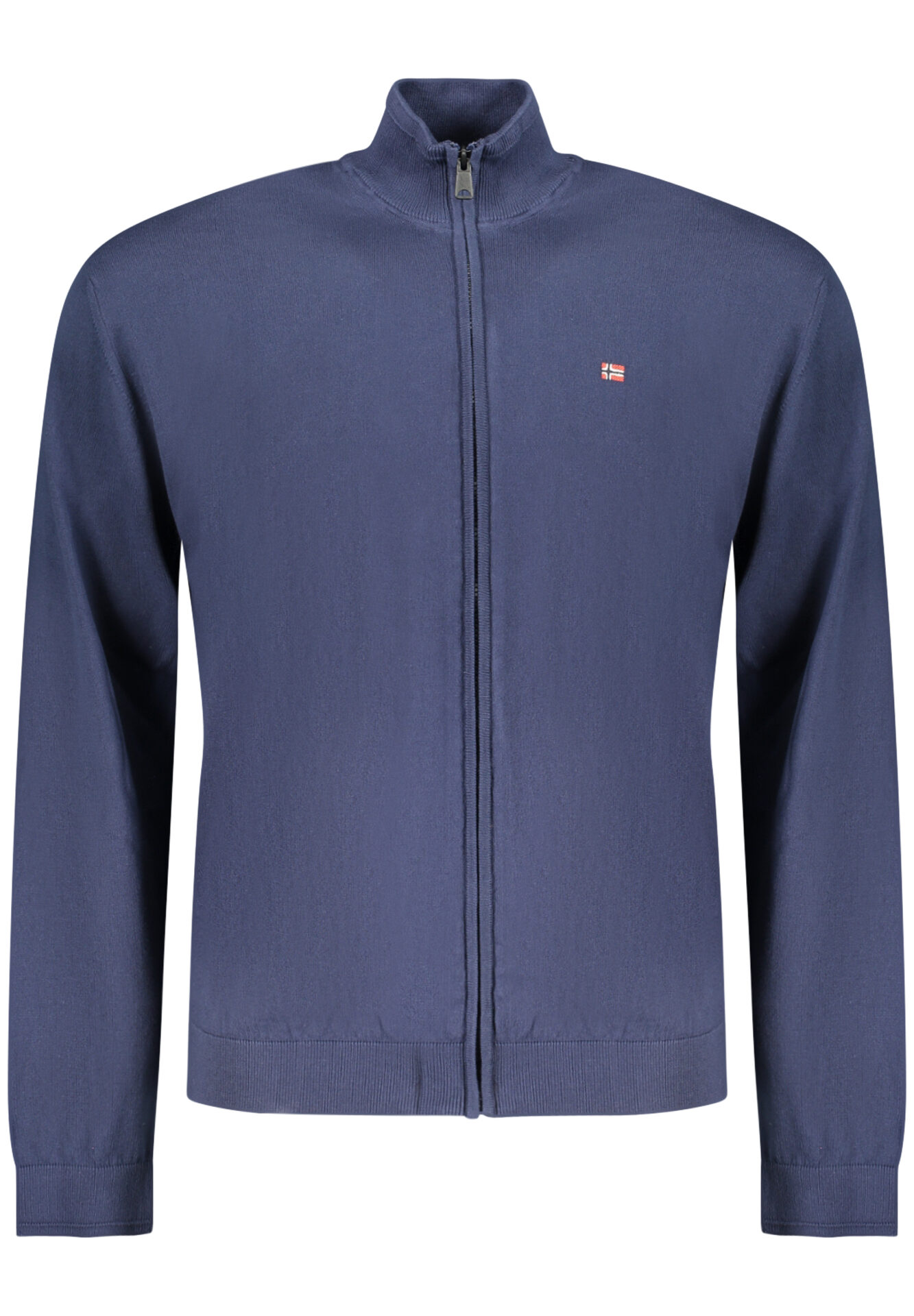 NAPAPIJRI MEN'S BLUE CARDIGAN