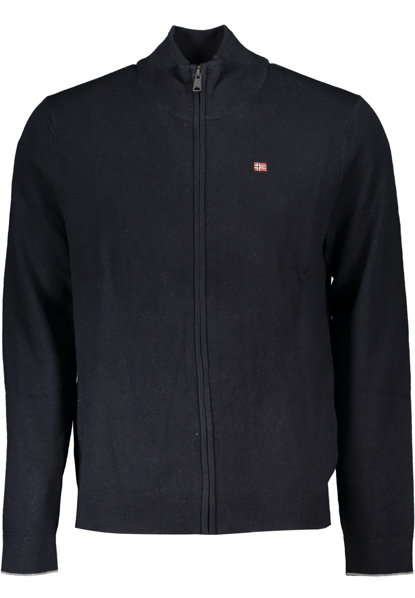 NAPAPIJRI MEN'S BLACK CARDIGAN