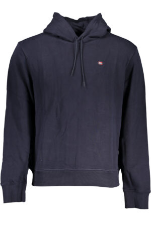 NAPAPIJRI MEN'S BLUE ZIP SWEATSHIRT