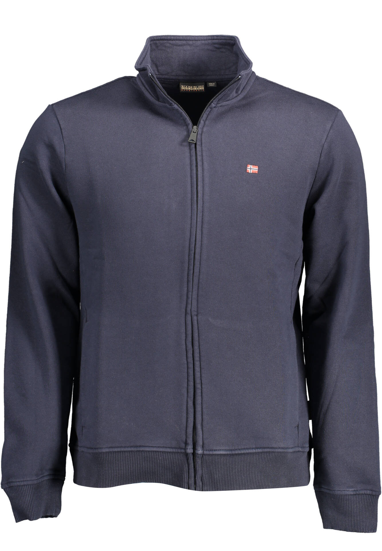 NAPAPIJRI MEN'S ZIP-UP SWEATSHIRT BLUE