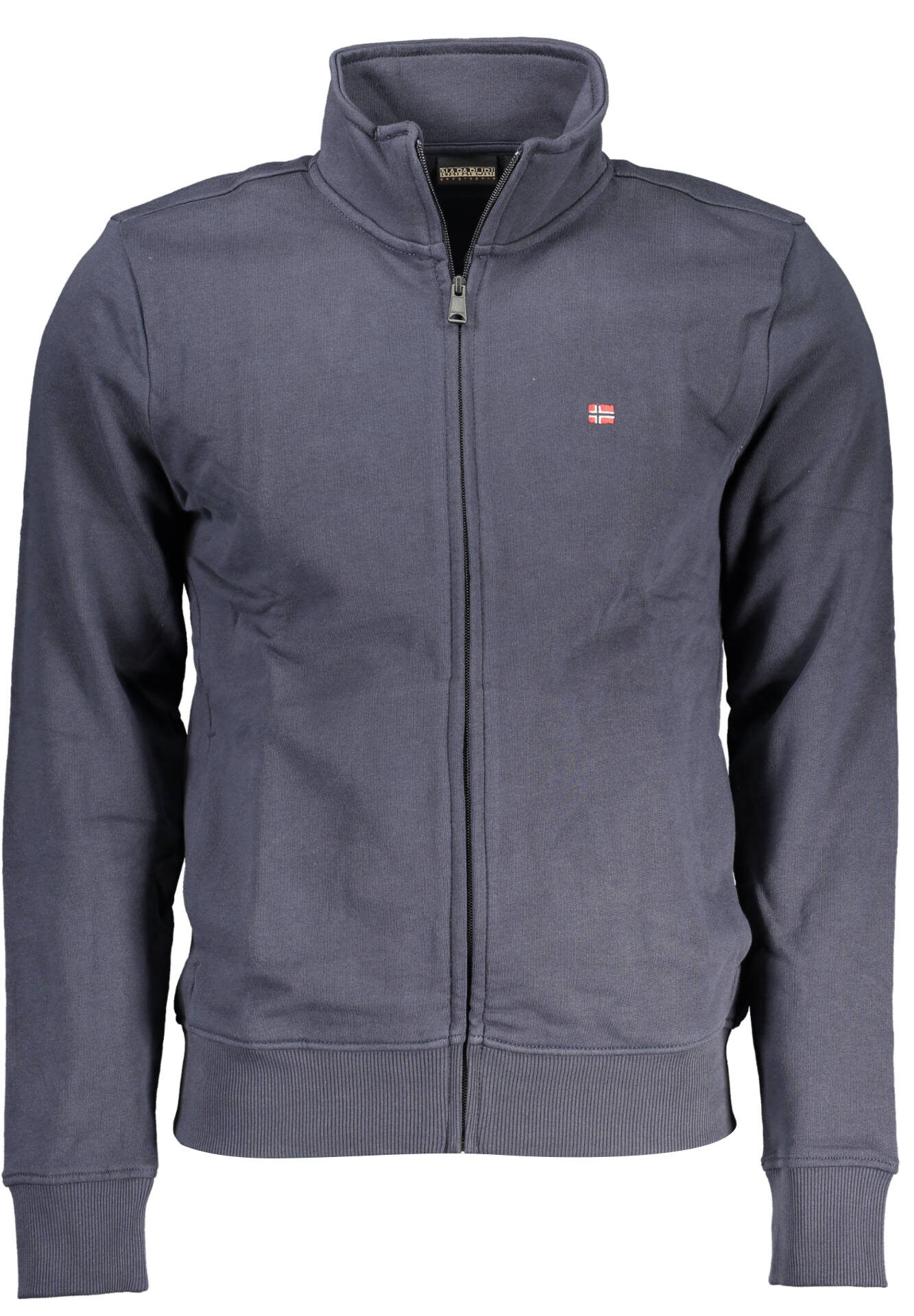 NAPAPIJRI MEN'S ZIP-UP SWEATSHIRT BLUE