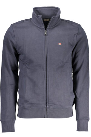 NAPAPIJRI MEN'S ZIP-UP SWEATSHIRT BLUE
