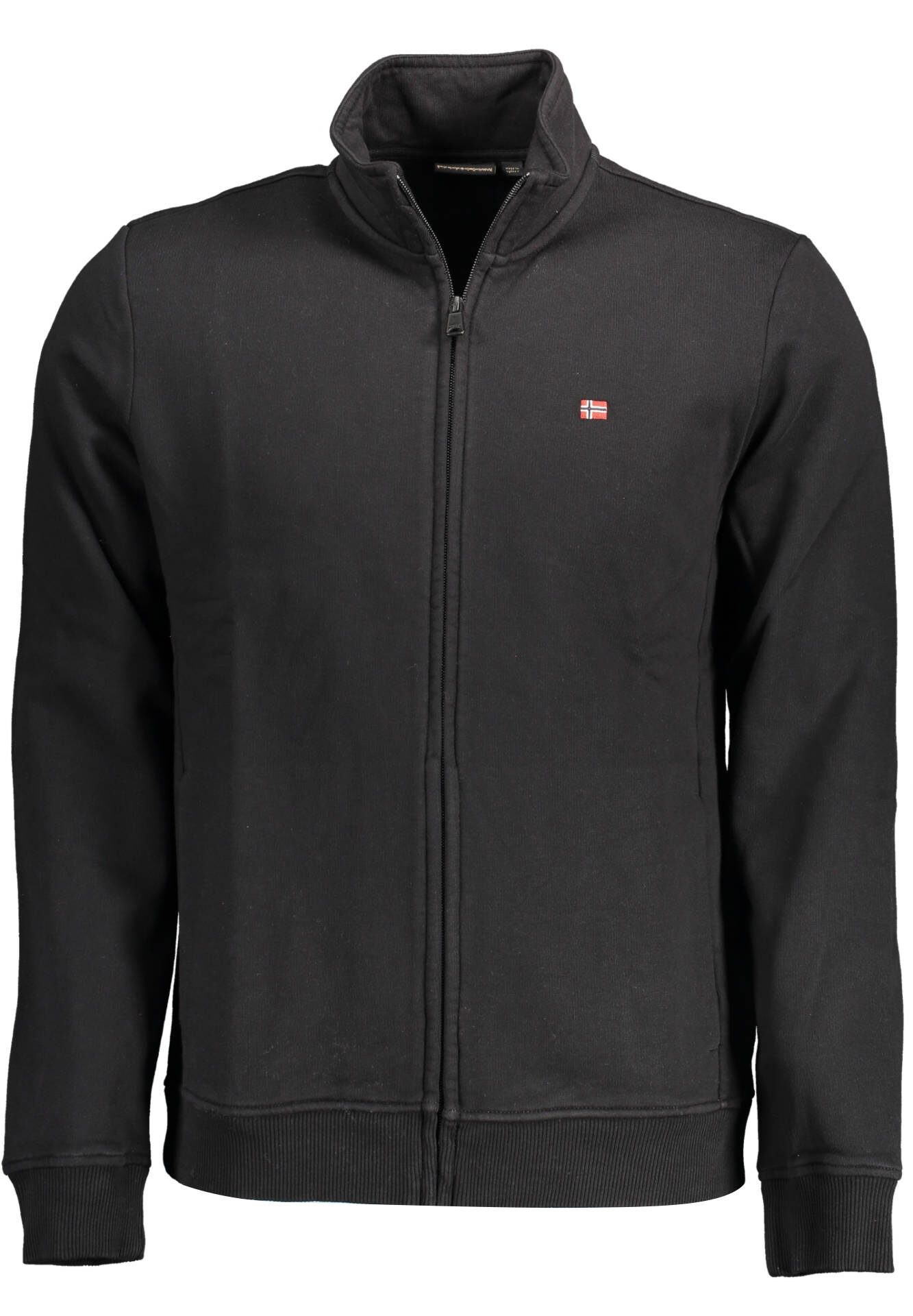 NAPAPIJRI MEN'S ZIP-UP SWEATSHIRT BLACK