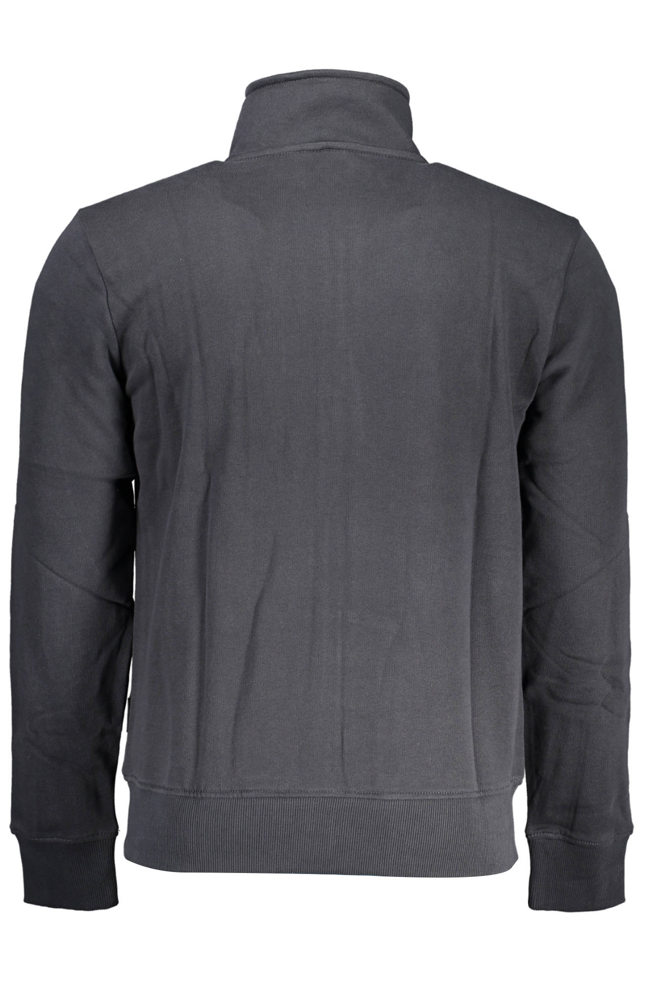 NAPAPIJRI MEN'S ZIP-UP SWEATSHIRT BLACK NAPAPIJRI MEN'S ZIP-UP SWEATSHIRT BLACK - Image 2