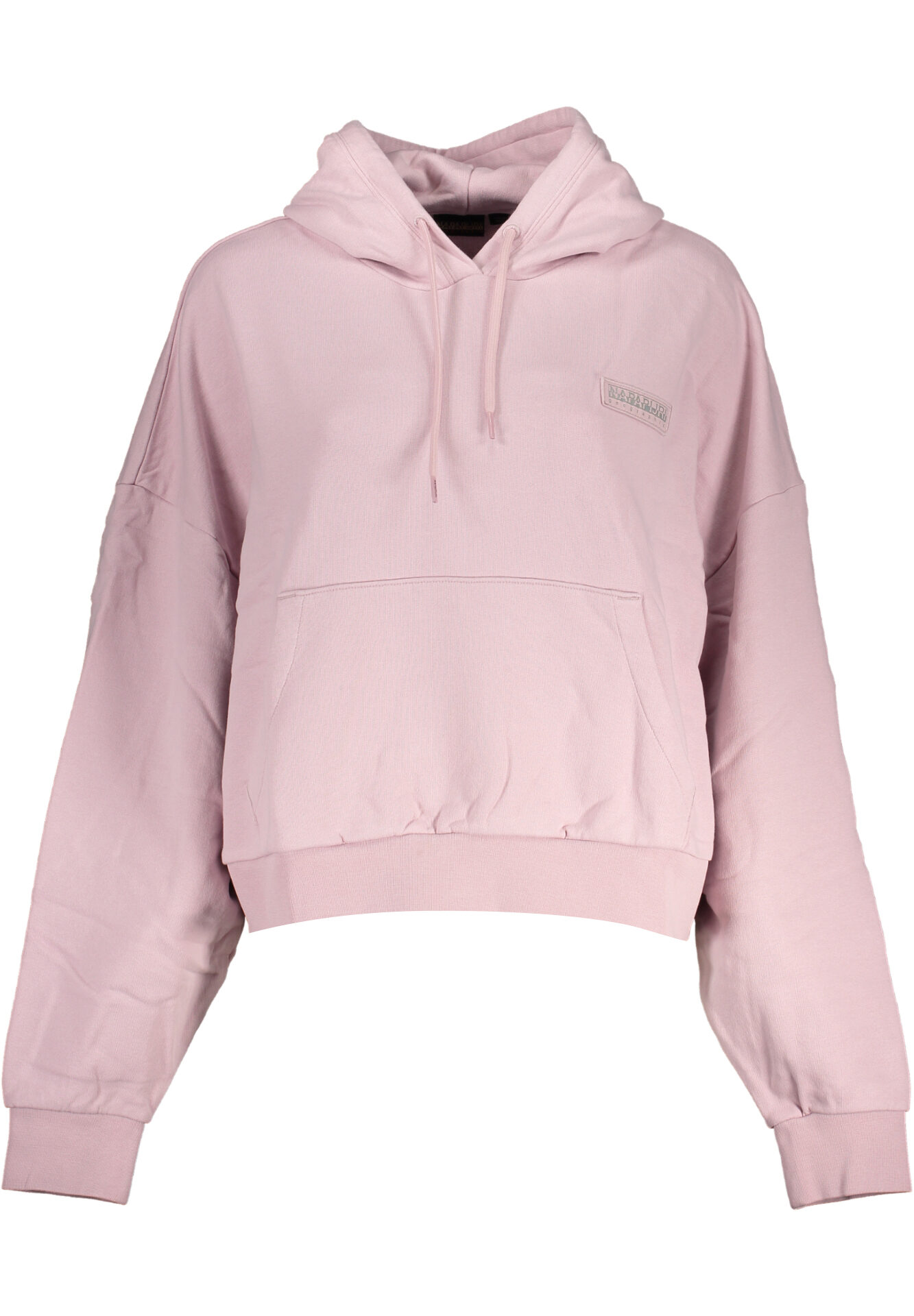 NAPAPIJRI WOMEN'S PINK SWEATSHIRT WITHOUT ZIP