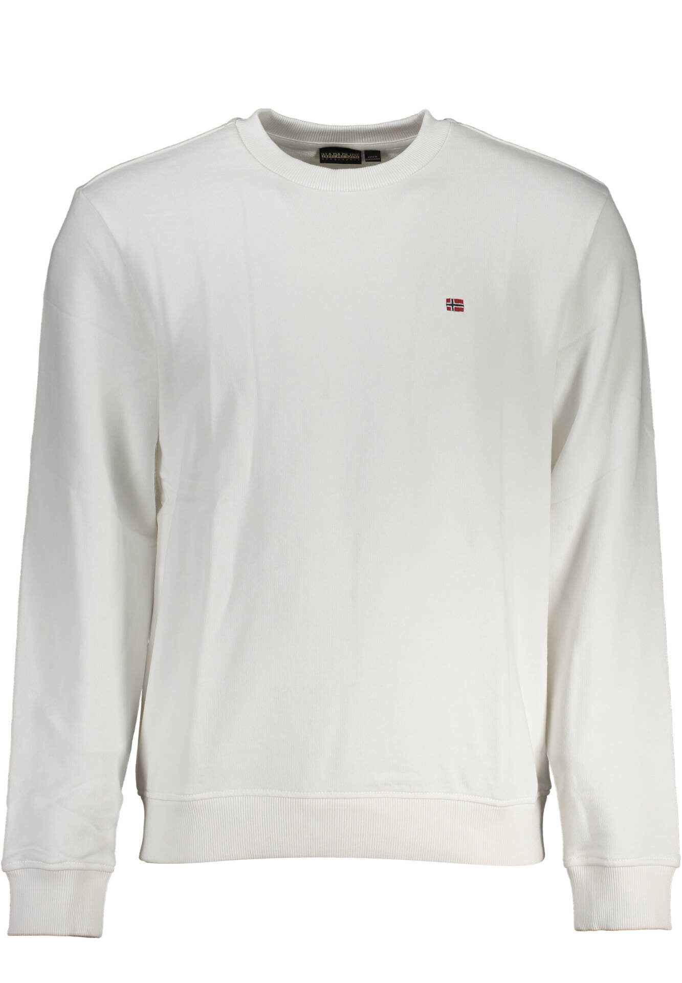 NAPAPIJRI SWEATSHIRT WITHOUT ZIP MEN WHITE