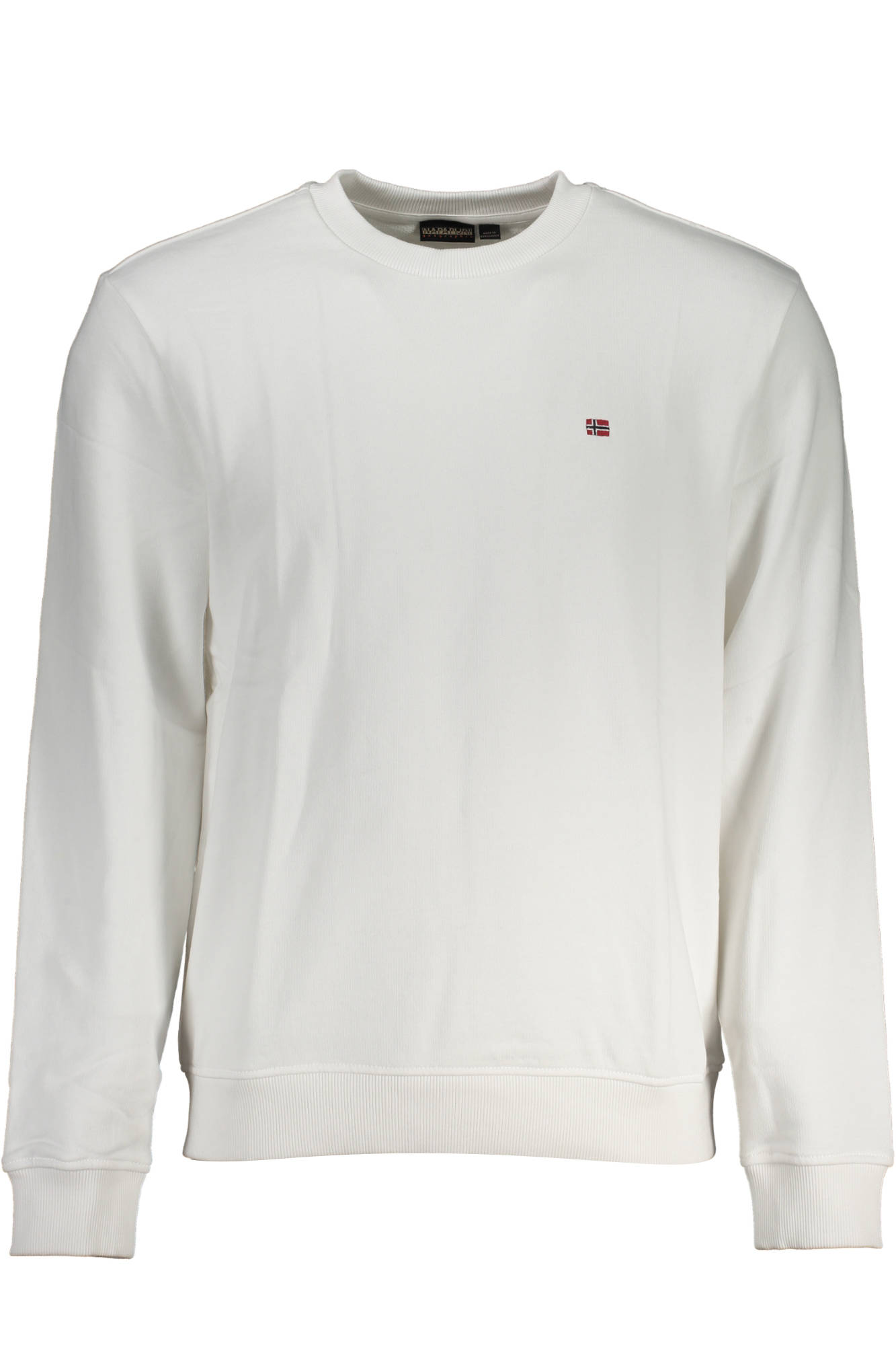 NAPAPIJRI SWEATSHIRT WITHOUT ZIP MEN WHITE NAPAPIJRI SWEATSHIRT WITHOUT ZIP MEN WHITE