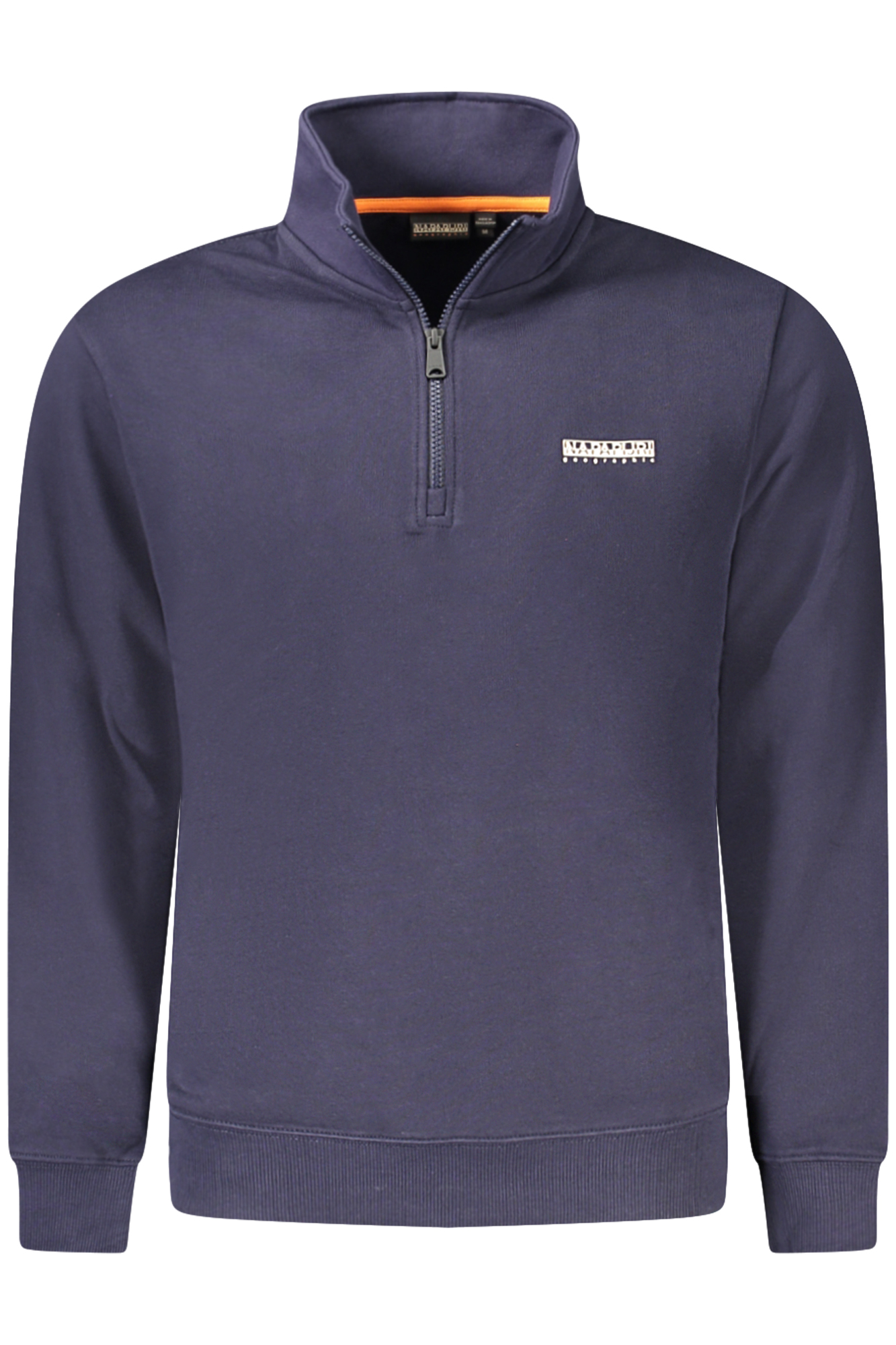 NAPAPIJRI MEN'S ZIP-UP SWEATSHIRT, BLUE NAPAPIJRI MEN'S ZIP-UP SWEATSHIRT, BLUE