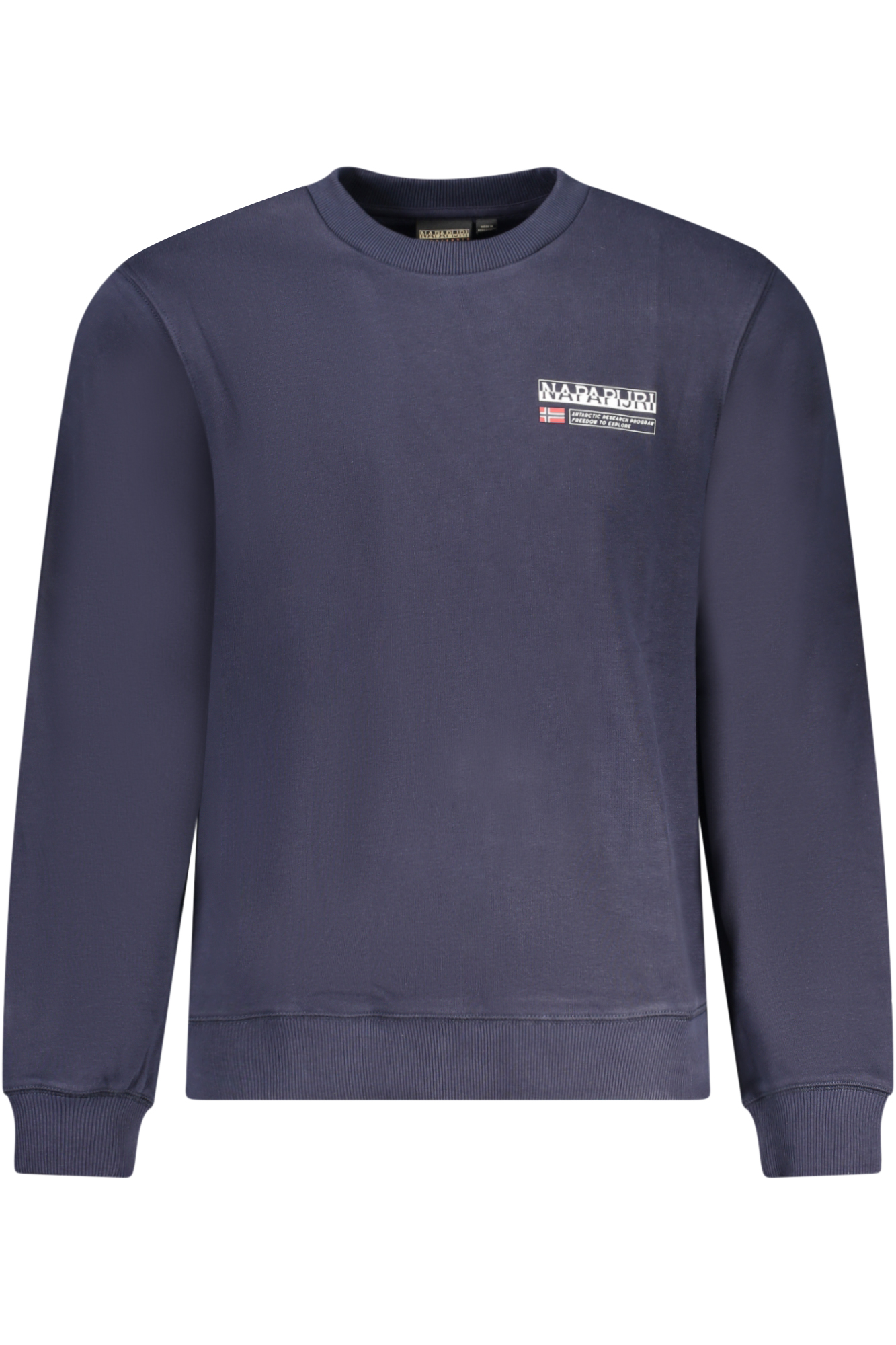 NAPAPIJRI SWEATSHIRT WITHOUT ZIP MEN BLUE NAPAPIJRI SWEATSHIRT WITHOUT ZIP MEN BLUE