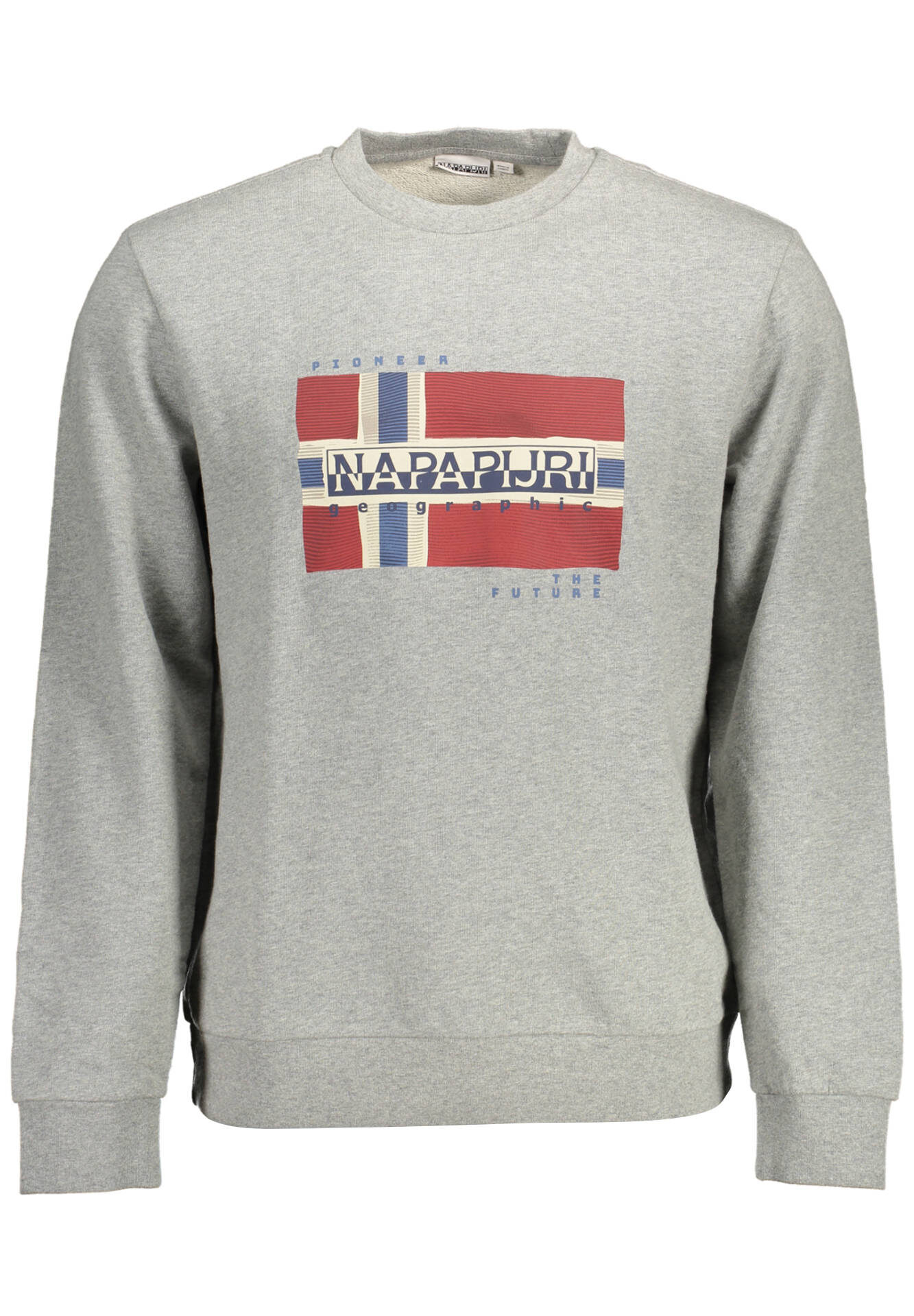 NAPAPIJRI SWEATSHIRT WITHOUT ZIP MAN GRAY