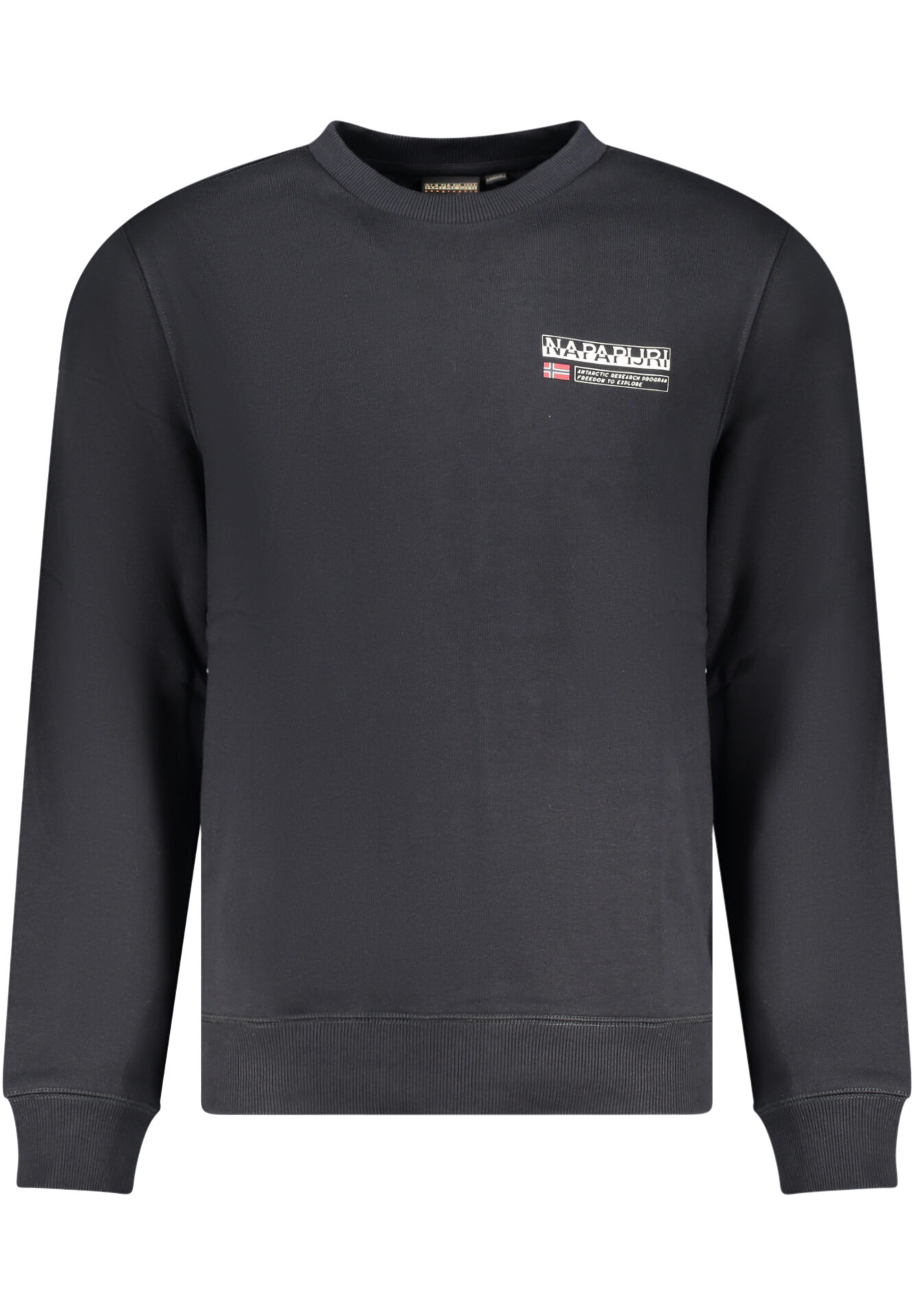 NAPAPIJRI SWEATSHIRT WITHOUT ZIP MEN BLACK