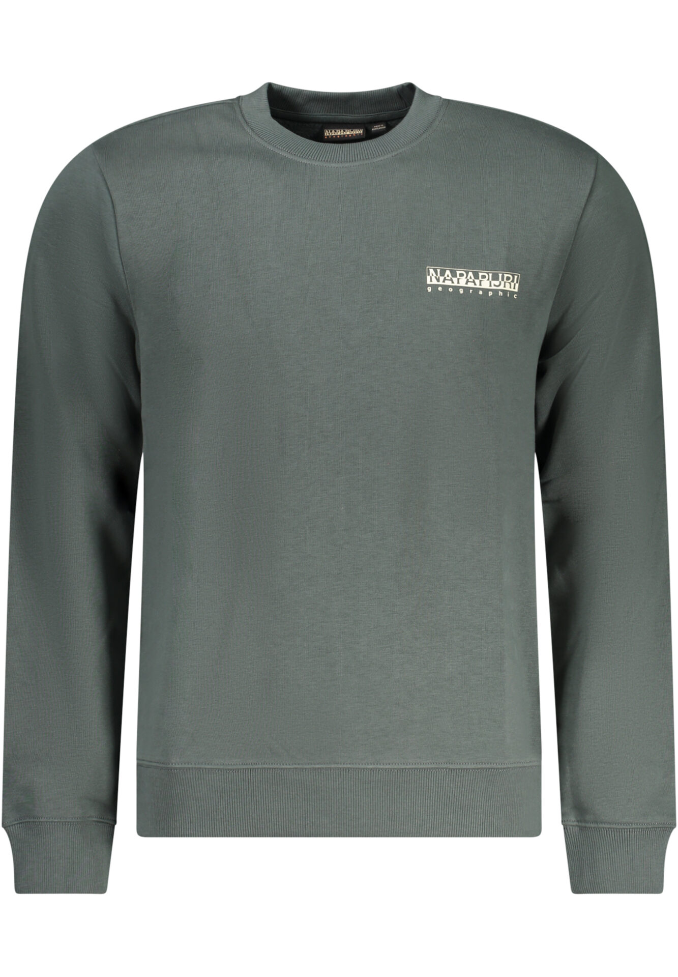 NAPAPIJRI SWEATSHIRT WITHOUT ZIP MEN GREEN