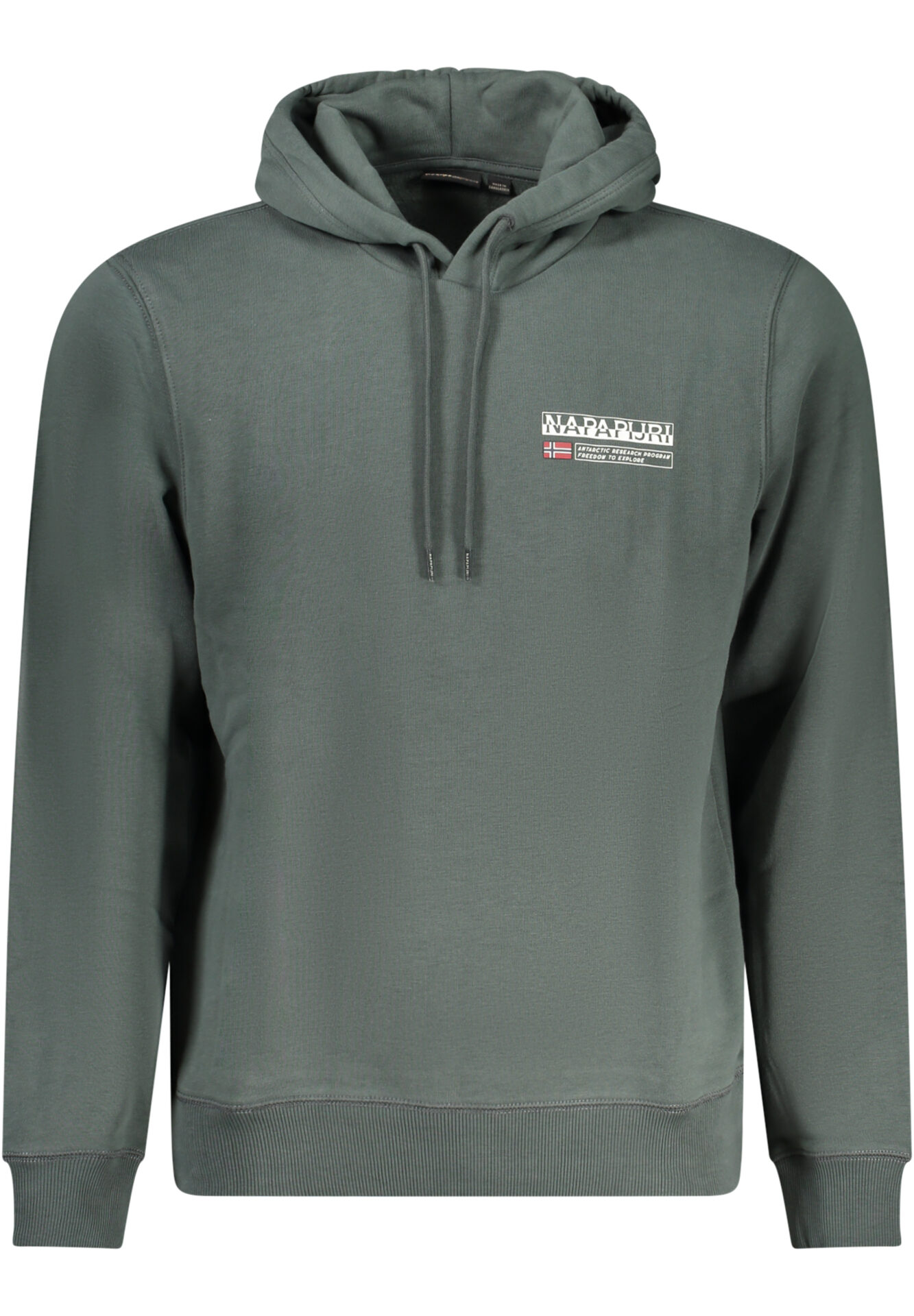 NAPAPIJRI SWEATSHIRT WITHOUT ZIP MEN GREEN