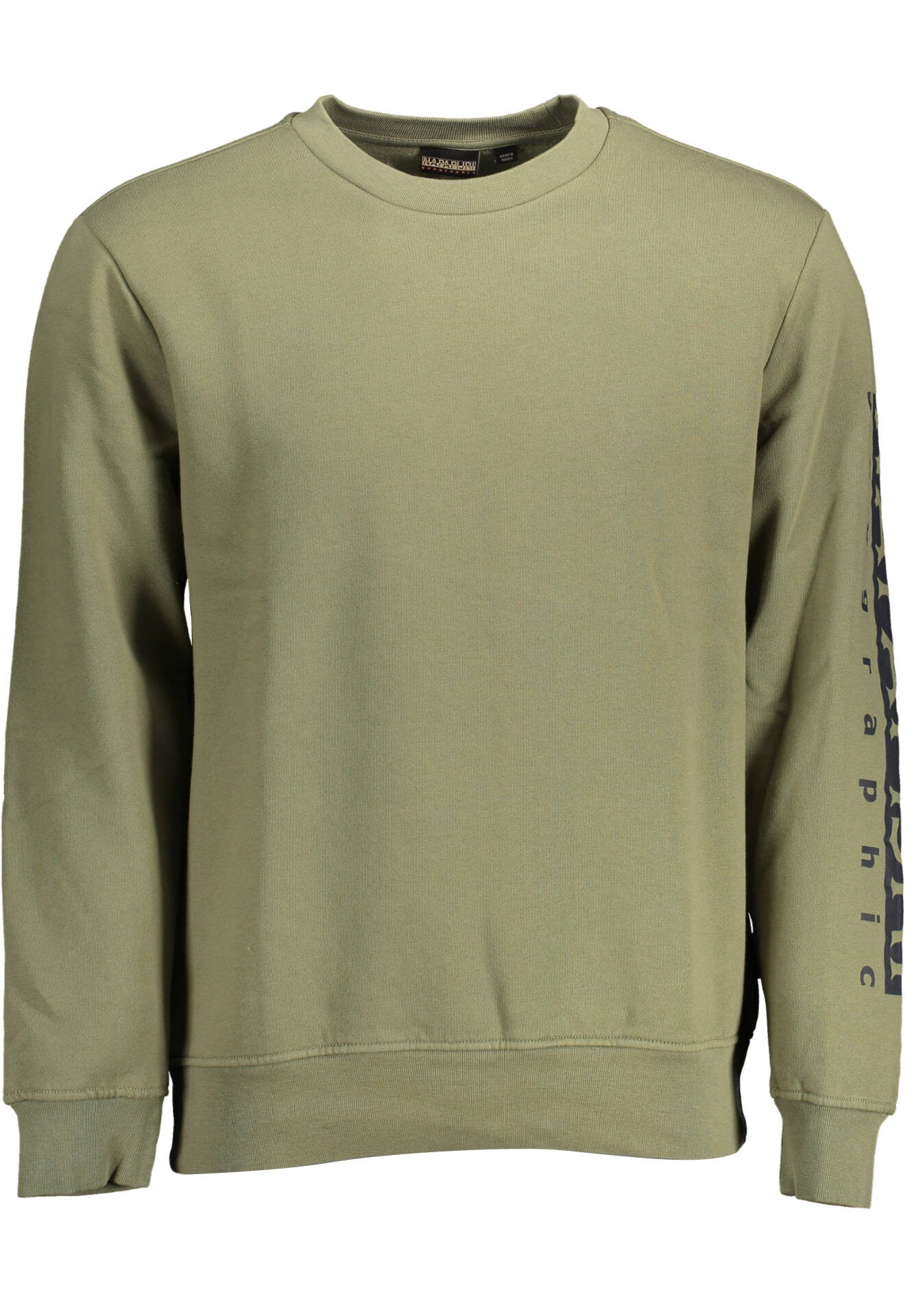 NAPAPIJRI SWEATSHIRT WITHOUT ZIP MEN GREEN