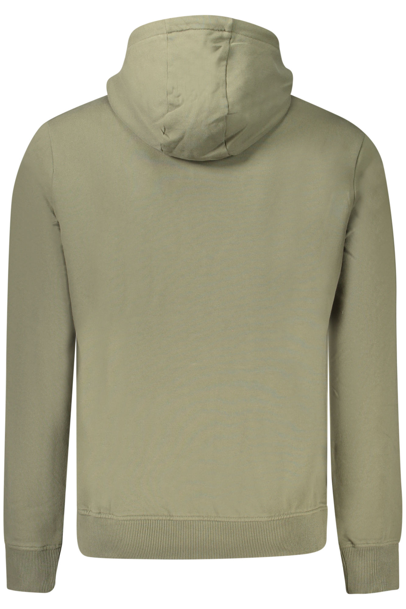 NAPAPIJRI MEN'S ZIP-UP SWEATSHIRT, GREEN NAPAPIJRI MEN'S ZIP-UP SWEATSHIRT, GREEN - Image 2