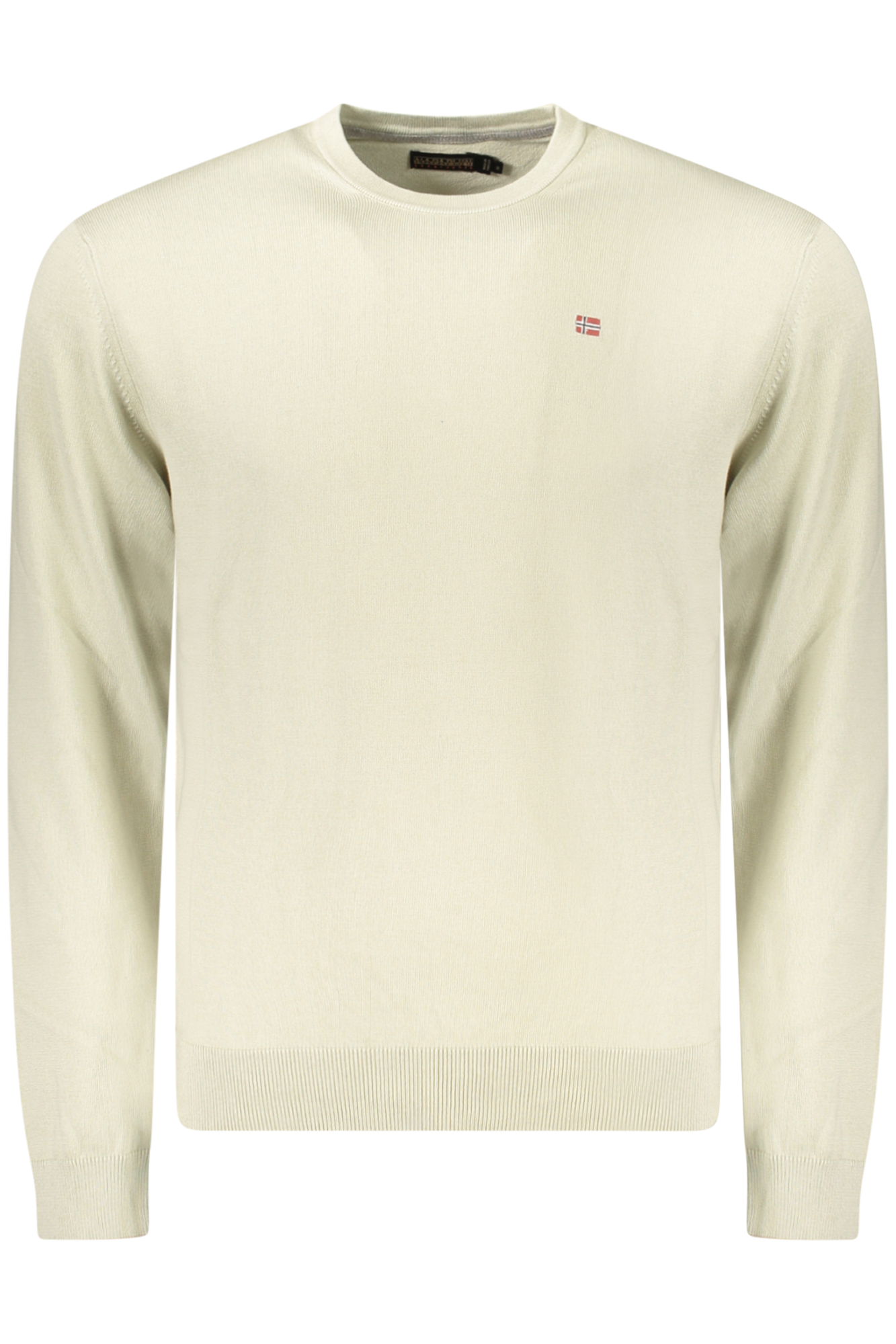 NAPAPIJRI MEN'S BEIGE SWEATER NAPAPIJRI MEN'S BEIGE SWEATER