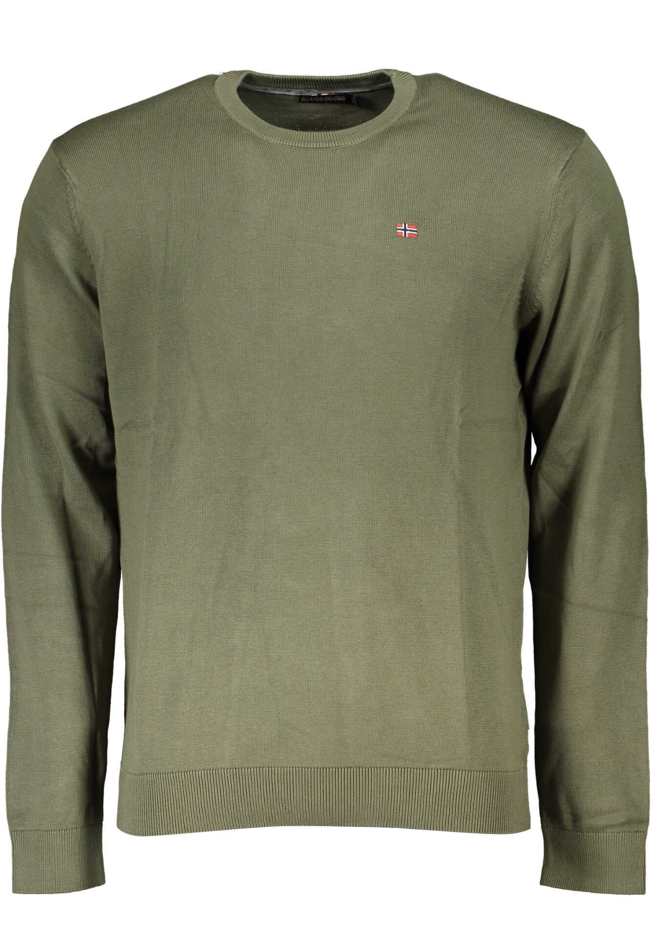 NAPAPIJRI GREEN MEN'S SWEATER