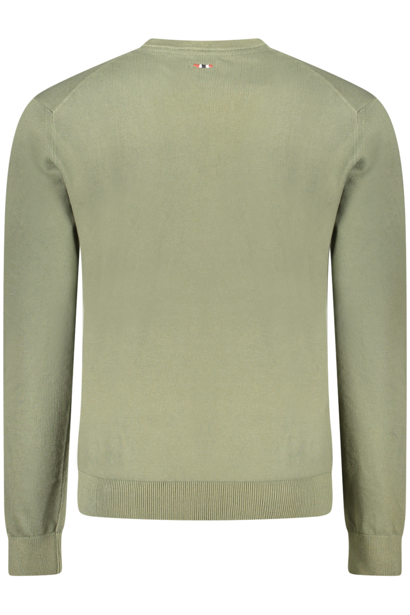NAPAPIJRI MEN'S GREEN SWEATER NAPAPIJRI MEN'S GREEN SWEATER - Image 2