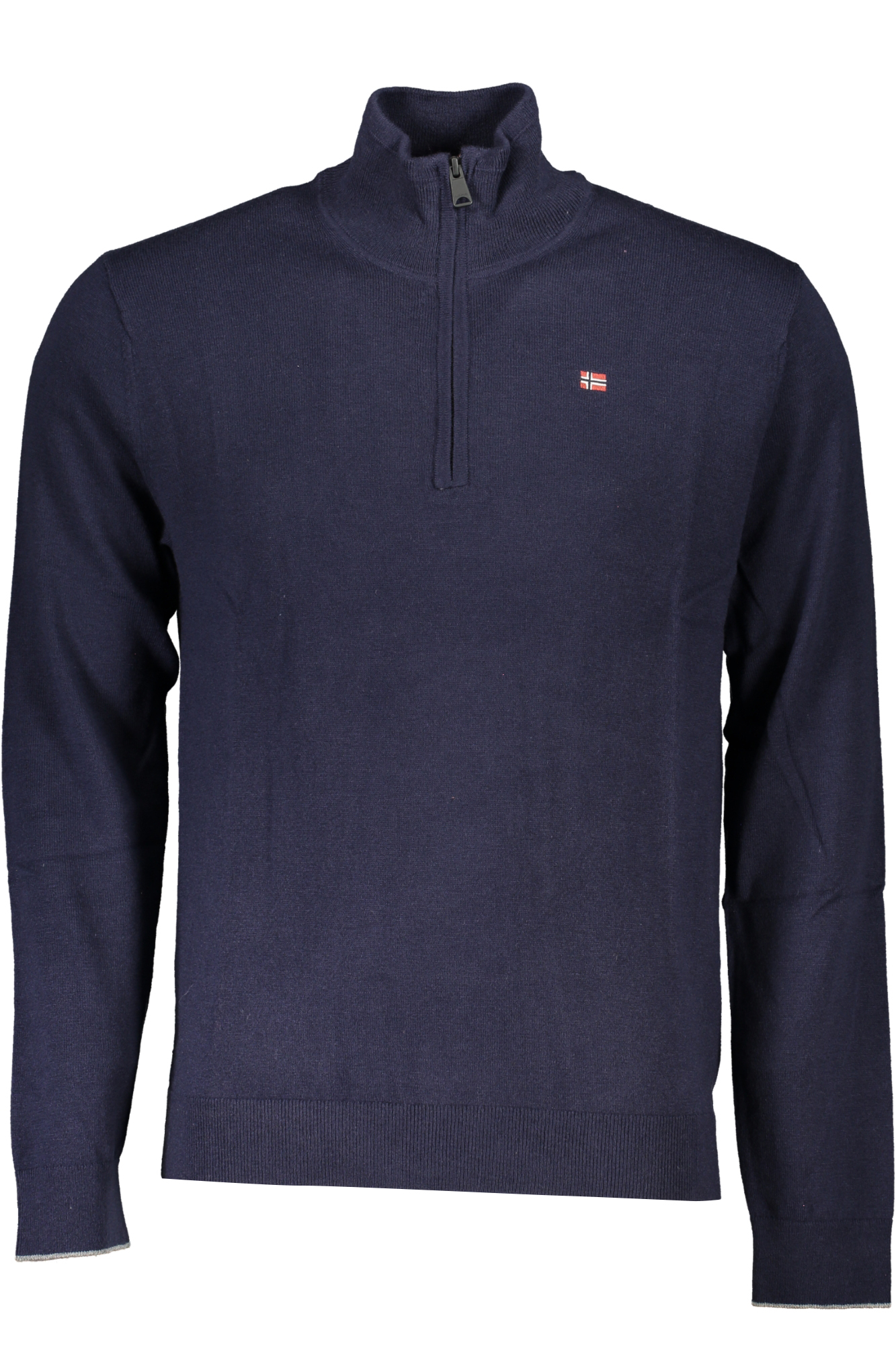 NAPAPIJRI MEN'S BLUE SWEATER NAPAPIJRI MEN'S BLUE SWEATER