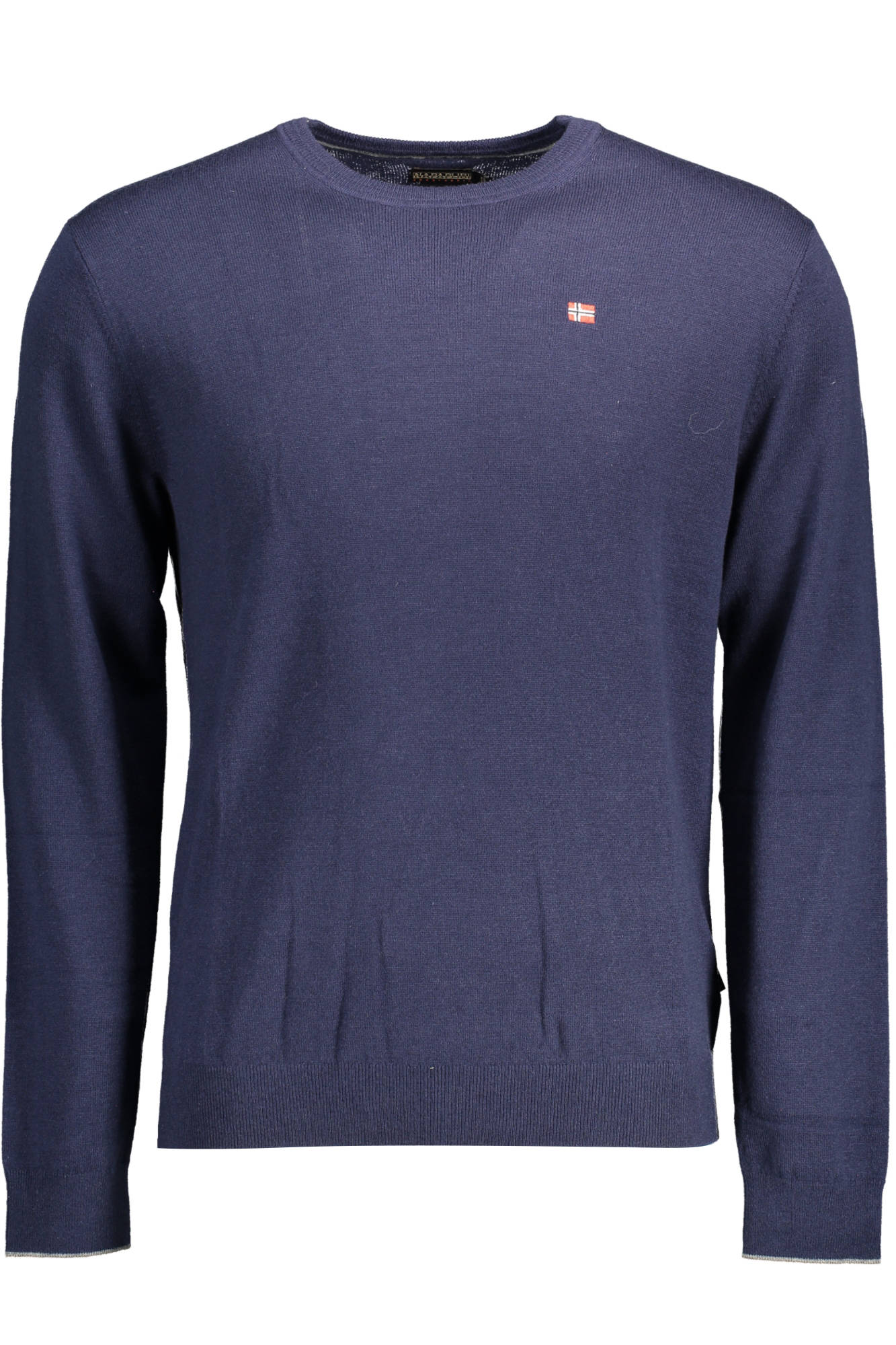 NAPAPIJRI MEN'S BLUE SWEATER NAPAPIJRI MEN'S BLUE SWEATER