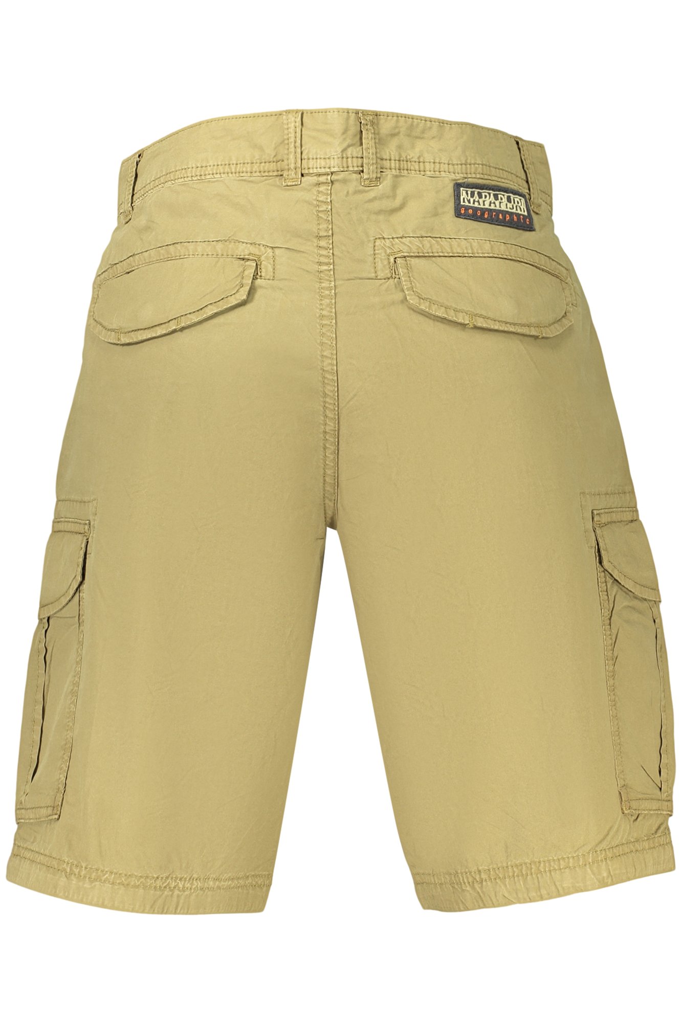 NAPAPIJRI MEN'S GREEN BERMUDA SHORTS NAPAPIJRI MEN'S GREEN BERMUDA SHORTS - Image 2