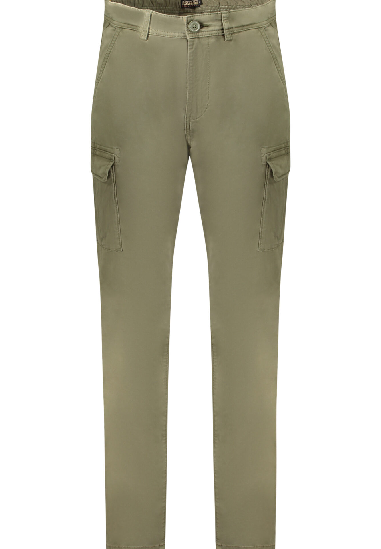 NAPAPIJRI MEN'S GREEN TROUSERS