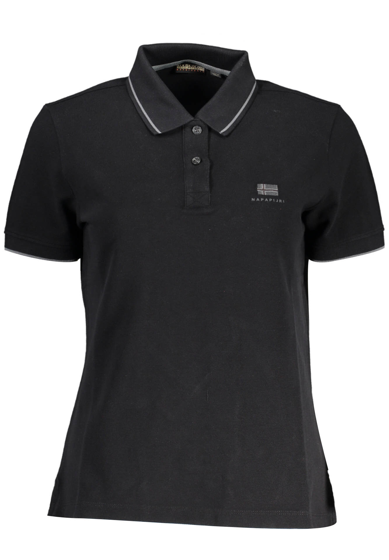 NAPAPIJRI SHORT SLEEVE POLO WOMEN BLACK