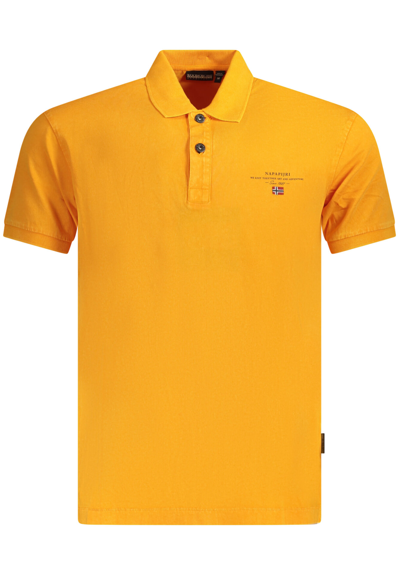NAPAPIJRI POLO SHORT SLEEVES MEN ORANGE
