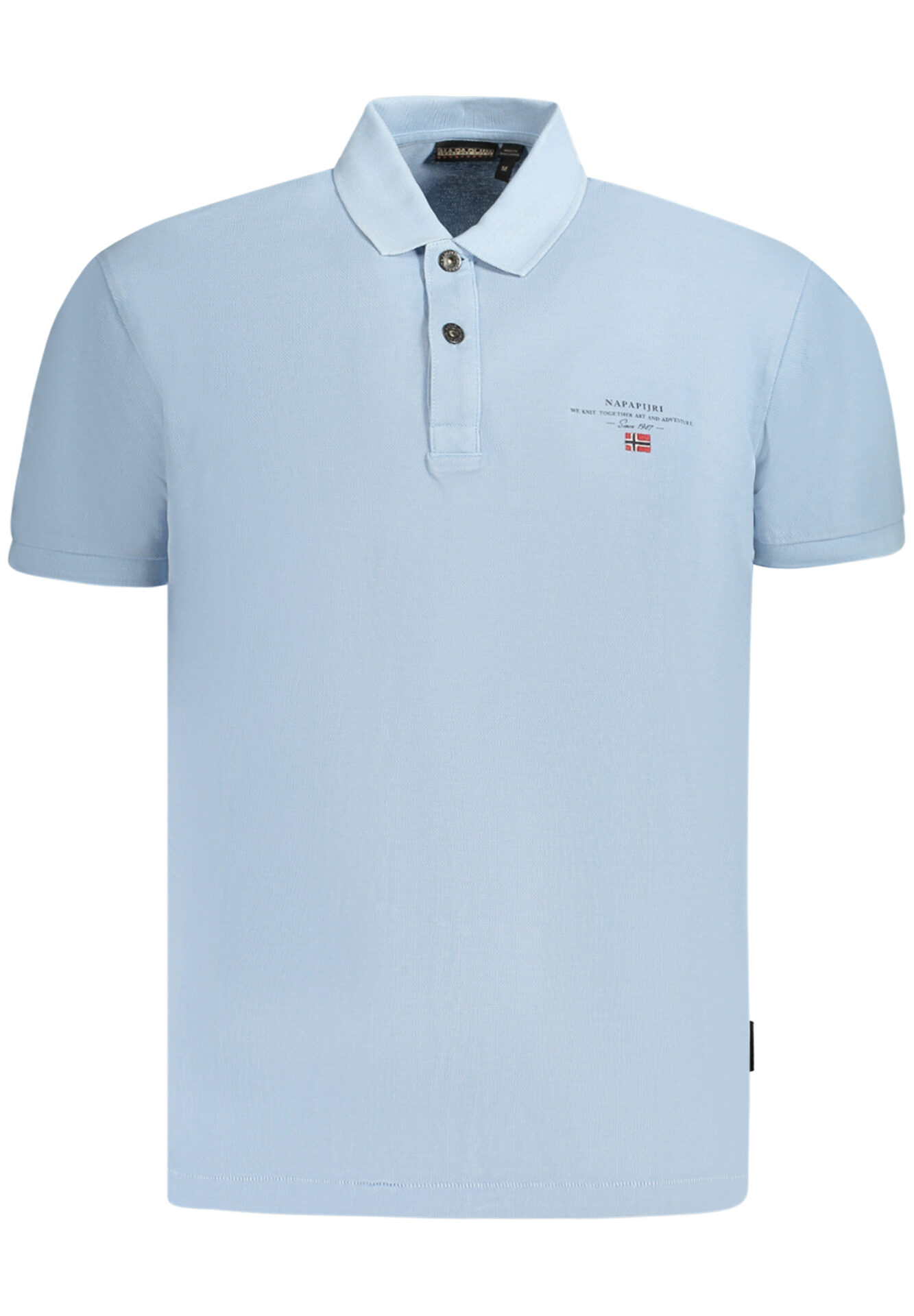 NAPAPIJRI POLO SHORT SLEEVES MEN BLUE