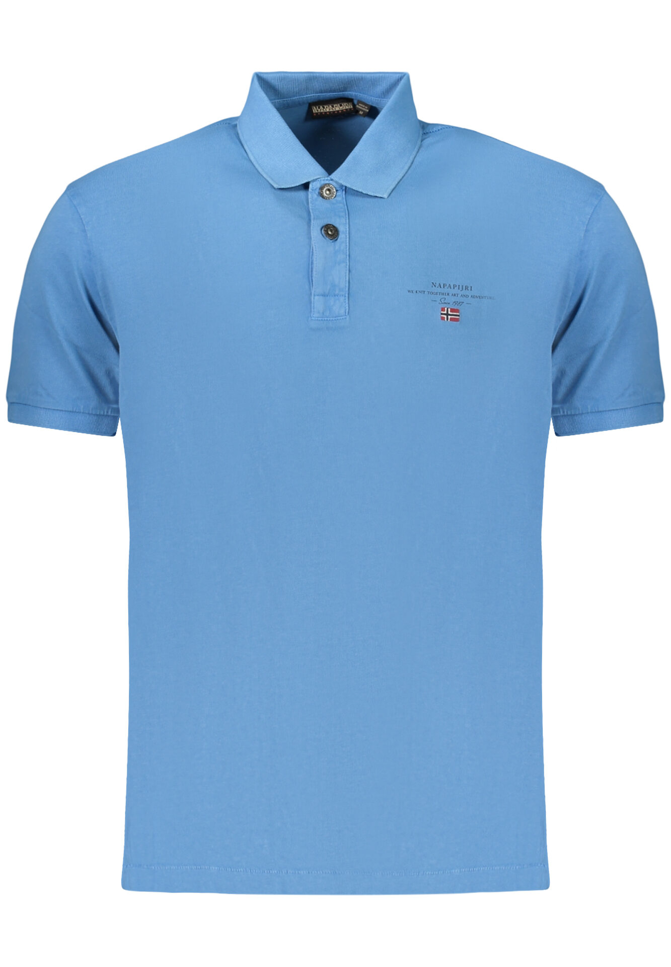 NAPAPIJRI MEN'S SHORT-SLEEVE POLO SHIRT, BLUE