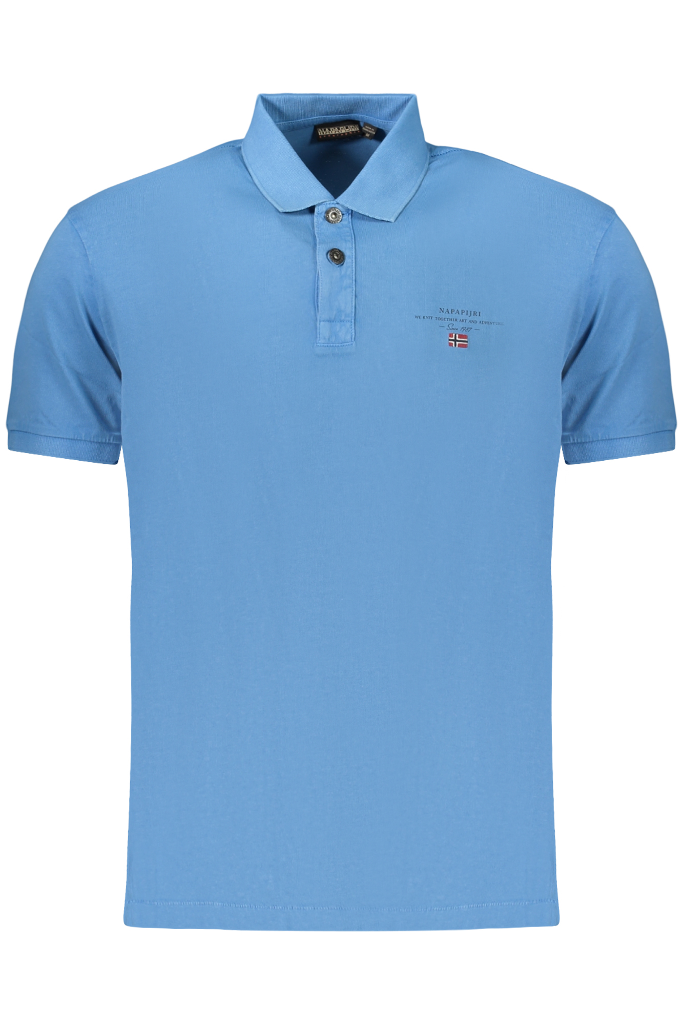 NAPAPIJRI MEN'S SHORT-SLEEVE POLO SHIRT, BLUE NAPAPIJRI MEN'S SHORT-SLEEVE POLO SHIRT, BLUE