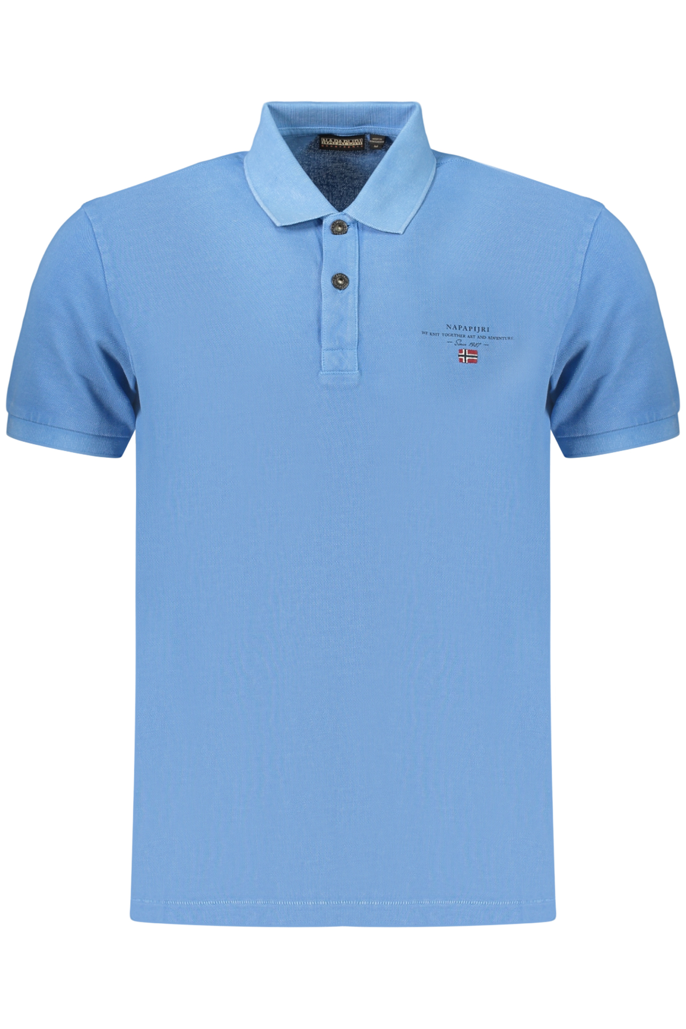 NAPAPIJRI MEN'S SHORT-SLEEVE POLO SHIRT, BLUE NAPAPIJRI MEN'S SHORT-SLEEVE POLO SHIRT, BLUE