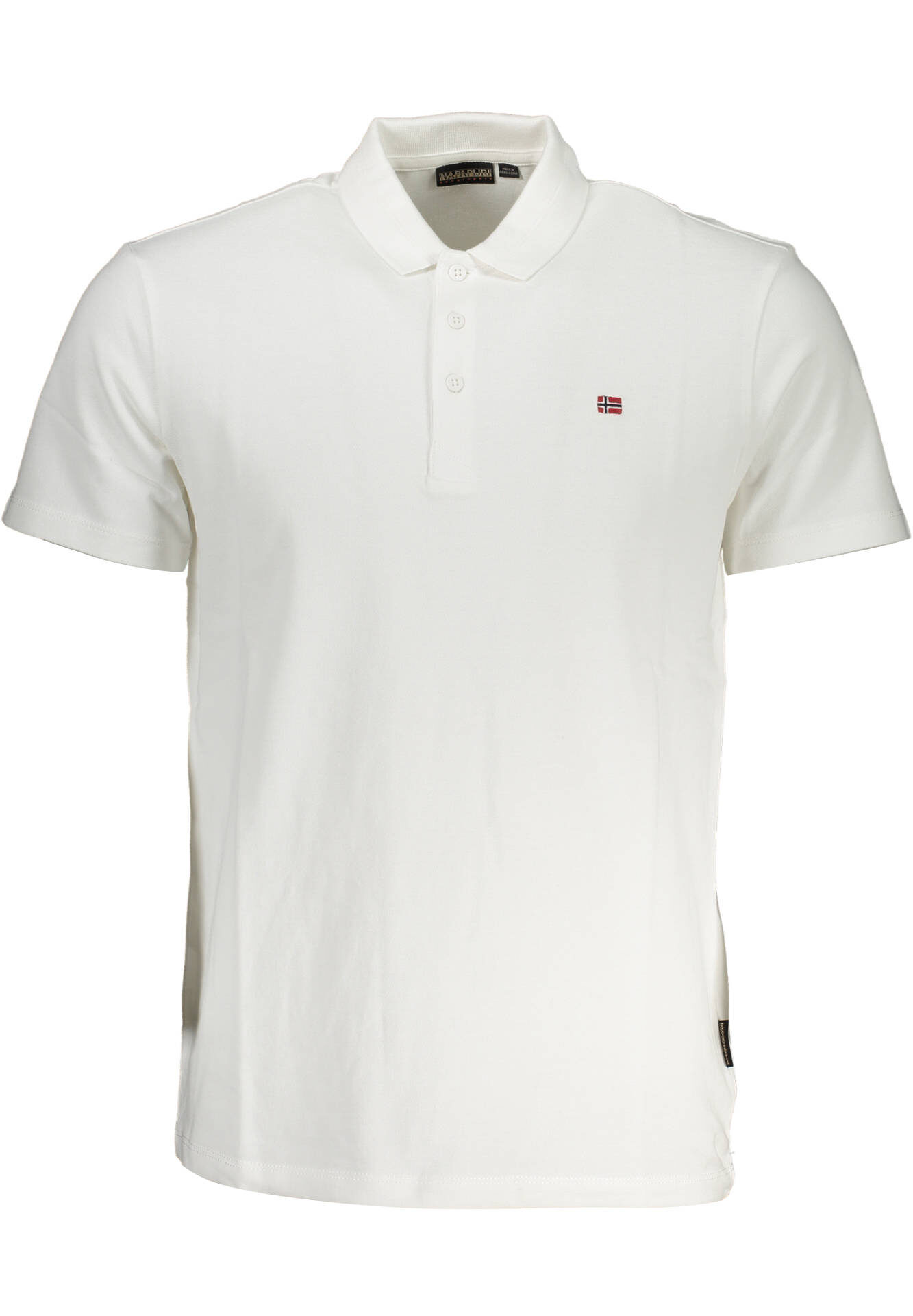 NAPAPIJRI POLO SHORT SLEEVES MEN WHITE