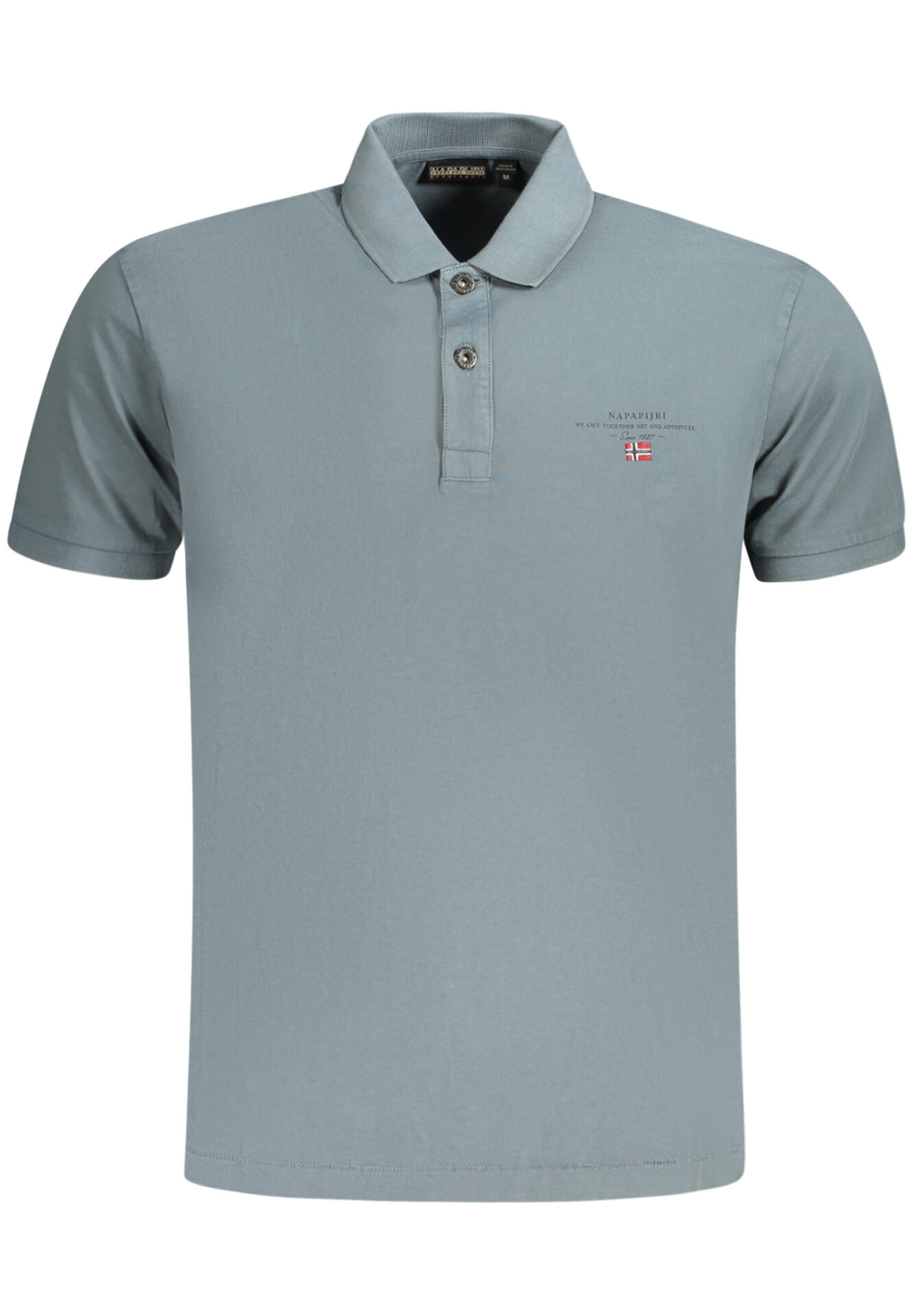 NAPAPIJRI POLO SHORT SLEEVES MEN GREY