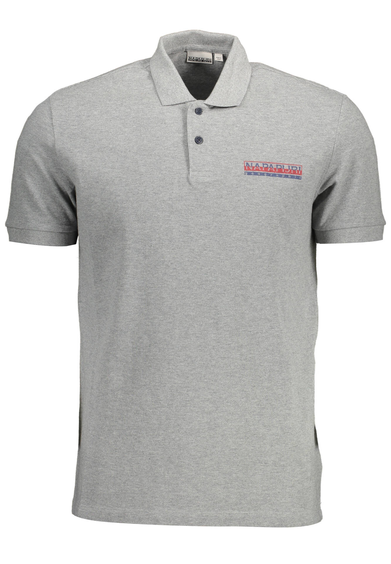 NAPAPIJRI POLO SHORT SLEEVES MEN GREY