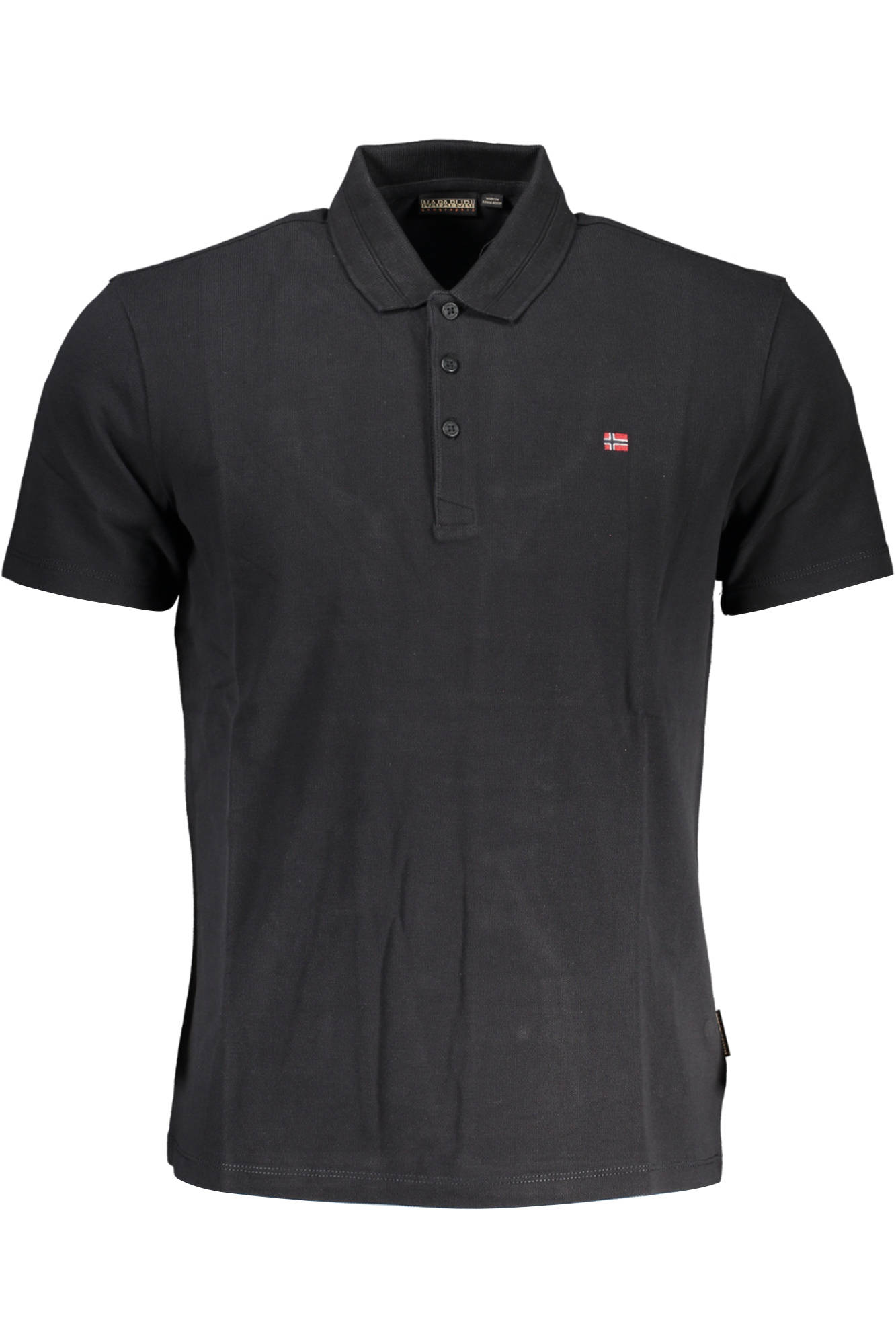 NAPAPIJRI POLO SHORT SLEEVE MEN BLACK NAPAPIJRI POLO SHORT SLEEVE MEN BLACK