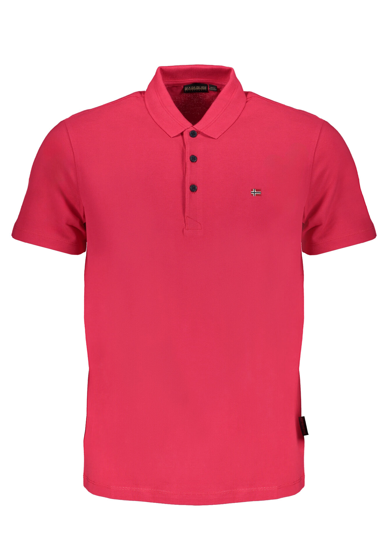 NAPAPIJRI MEN'S SHORT SLEEVED POLO SHIRT PINK