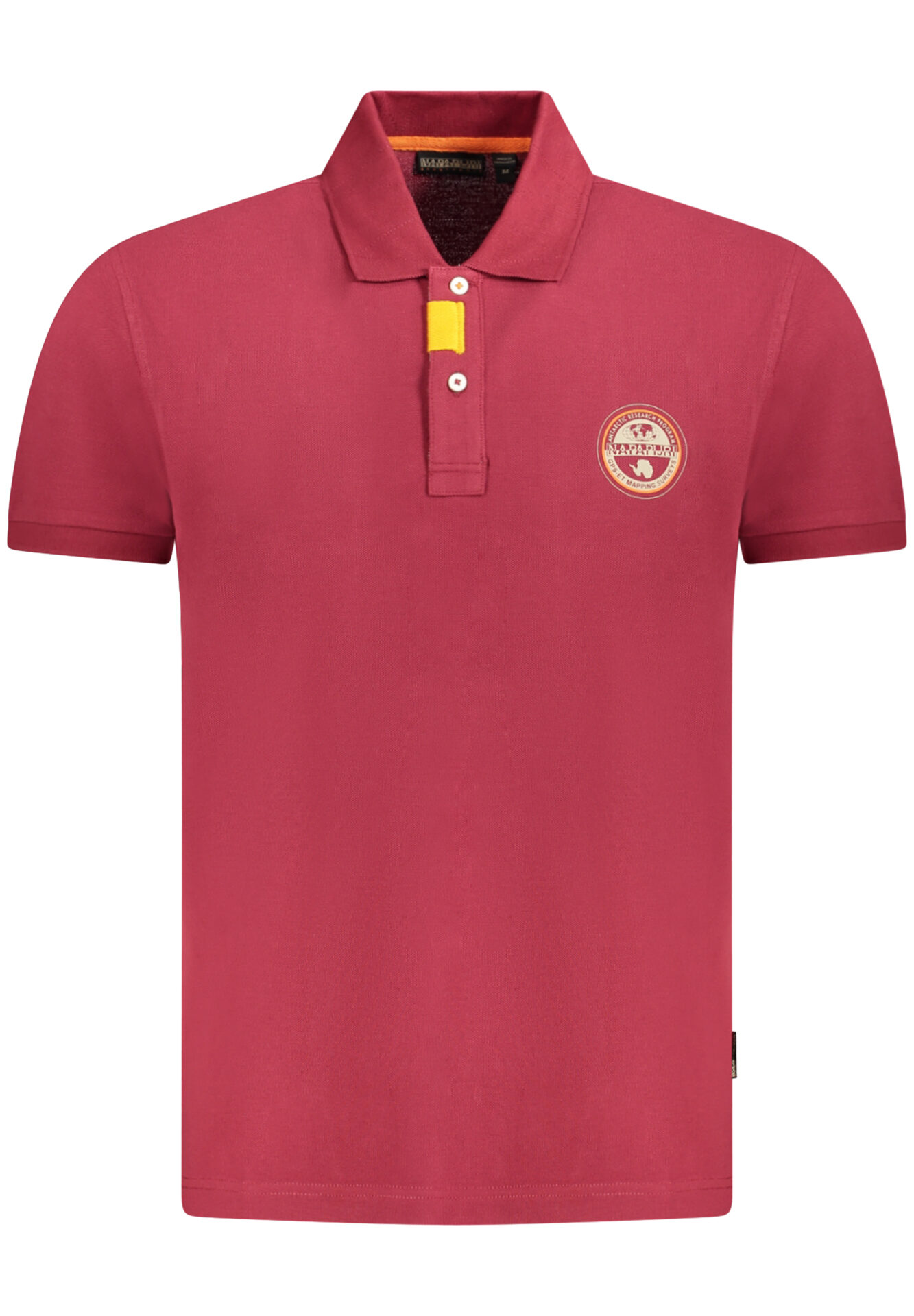 NAPAPIJRI MEN'S SHORT SLEEVE POLO SHIRT RED