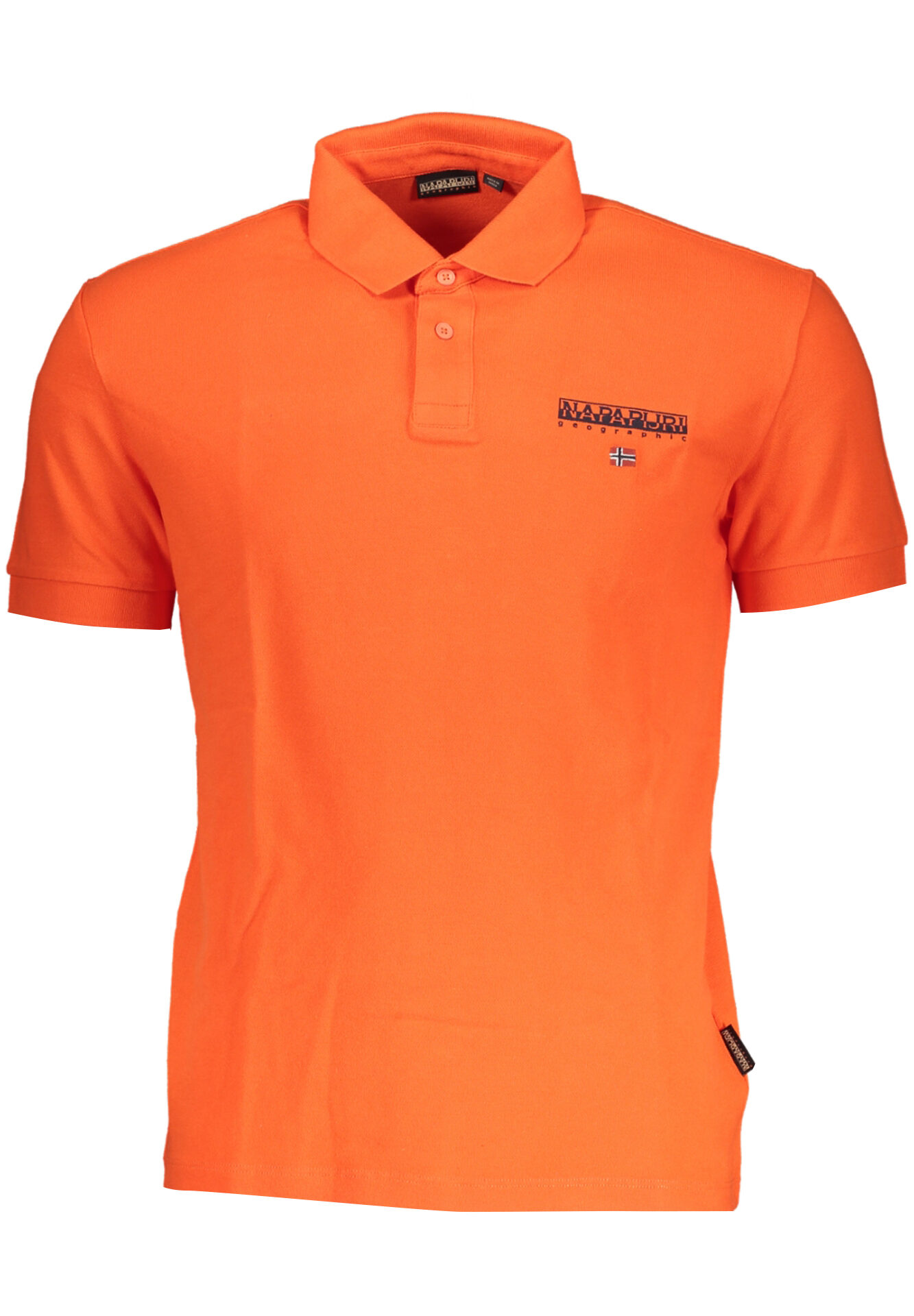 NAPAPIJRI MEN'S RED SHORT SLEEVED POLO SHIRT