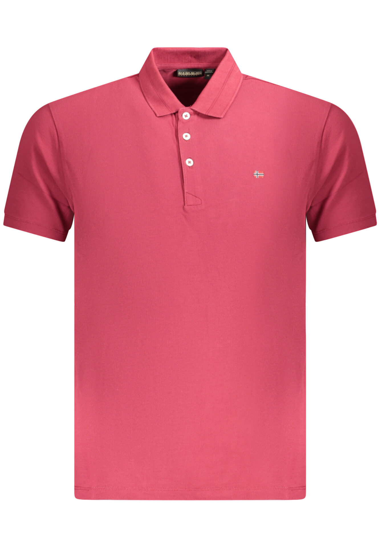 NAPAPIJRI MEN'S SHORT SLEEVE POLO SHIRT RED