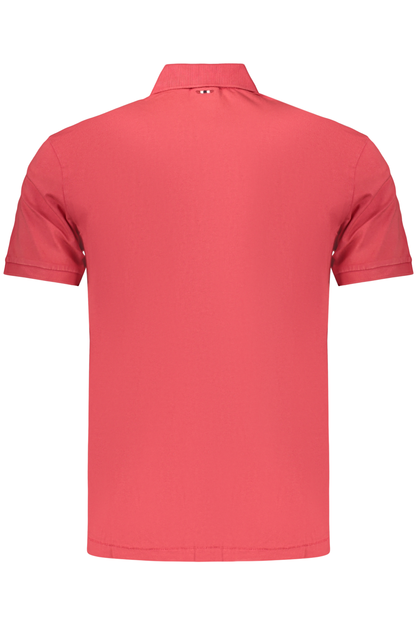 NAPAPIJRI MEN'S SHORT-SLEEVE POLO SHIRT, RED NAPAPIJRI MEN'S SHORT-SLEEVE POLO SHIRT, RED - Image 2