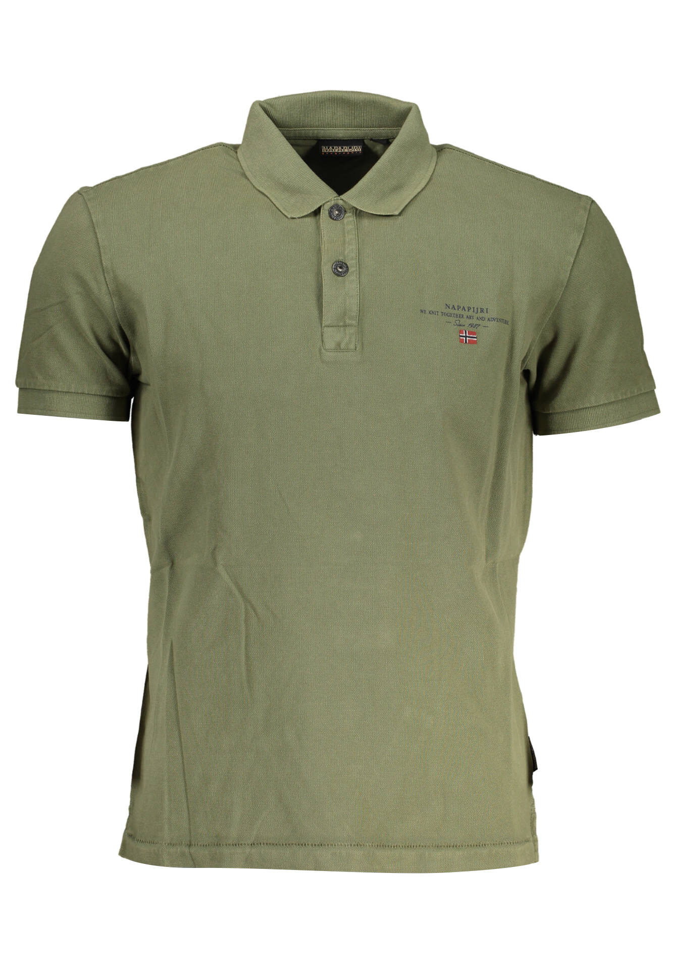 NAPAPIJRI POLO SHORT SLEEVES MEN GREEN