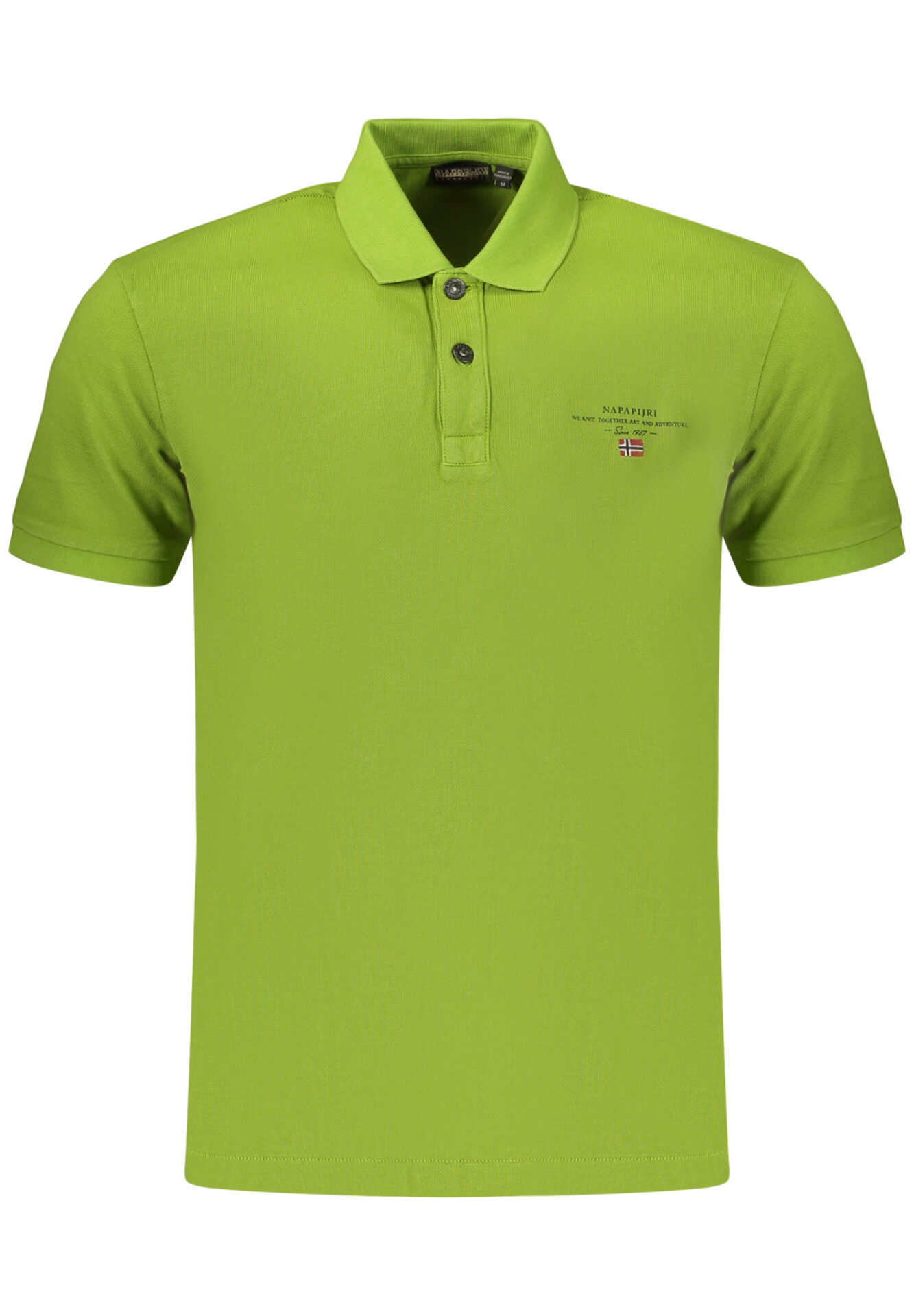 NAPAPIJRI MEN'S SHORT-SLEEVE POLO SHIRT, GREEN