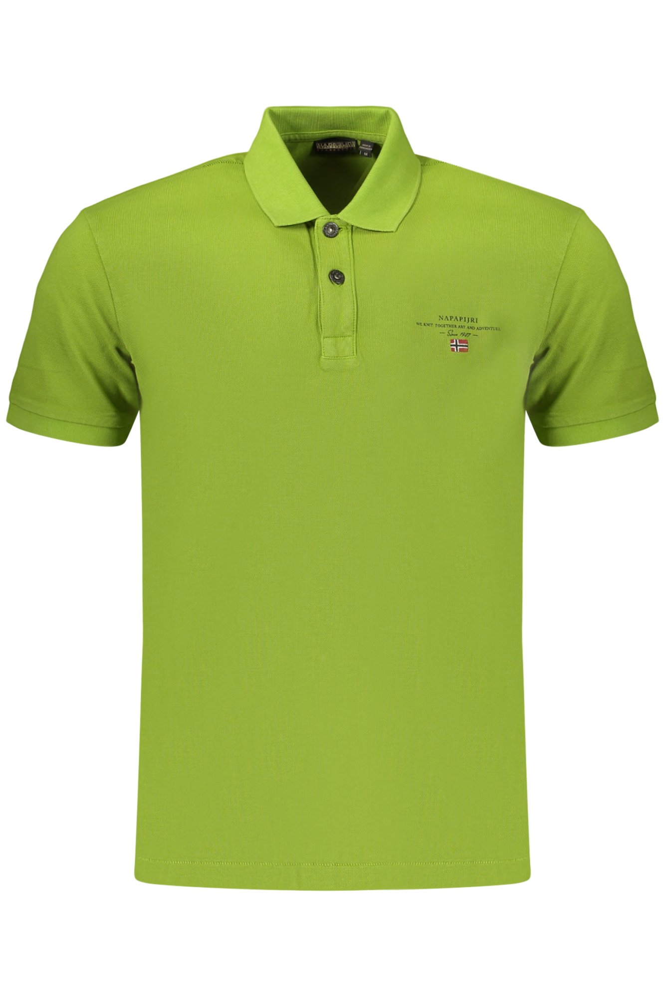 NAPAPIJRI MEN'S SHORT-SLEEVE POLO SHIRT, GREEN NAPAPIJRI MEN'S SHORT-SLEEVE POLO SHIRT, GREEN